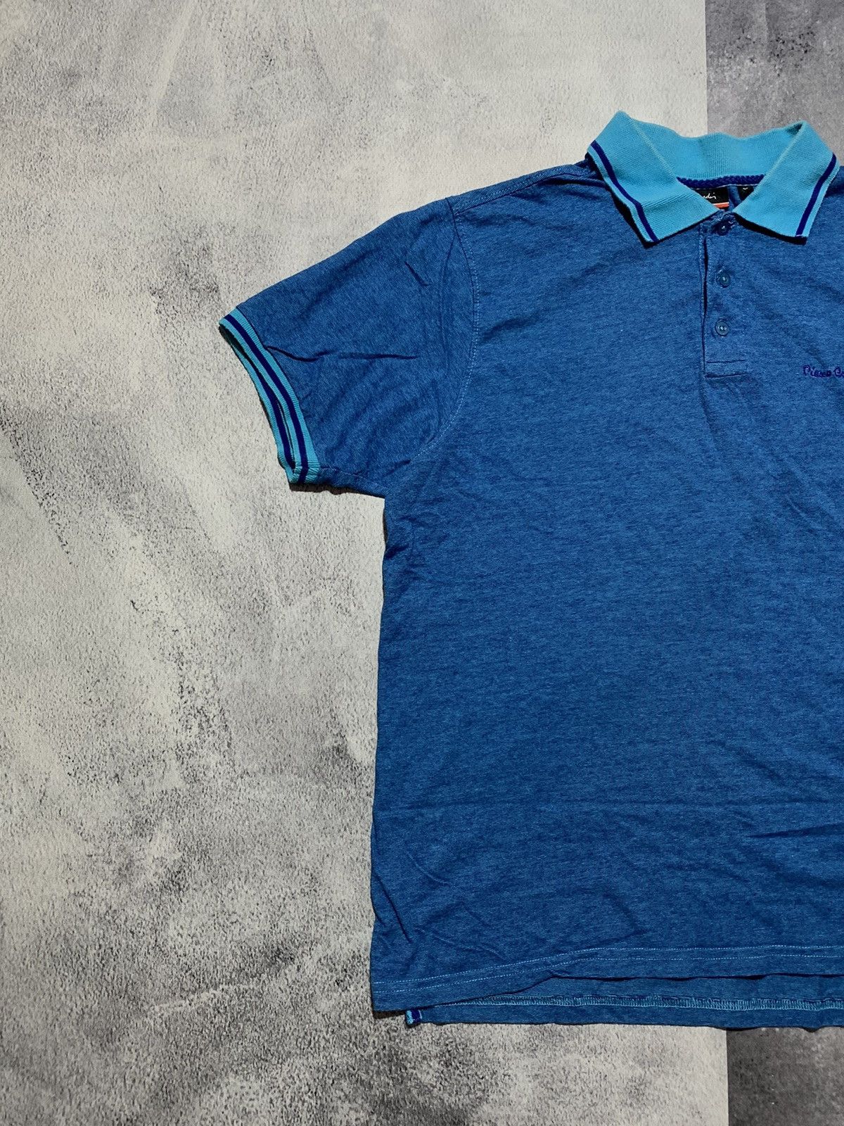 Pierre Cardin × Vintage Vintage Y2K Pierre Cardin 1/4 button polos tee size L Size US L / EU 52-54 / 3 - 2 Thumbnail