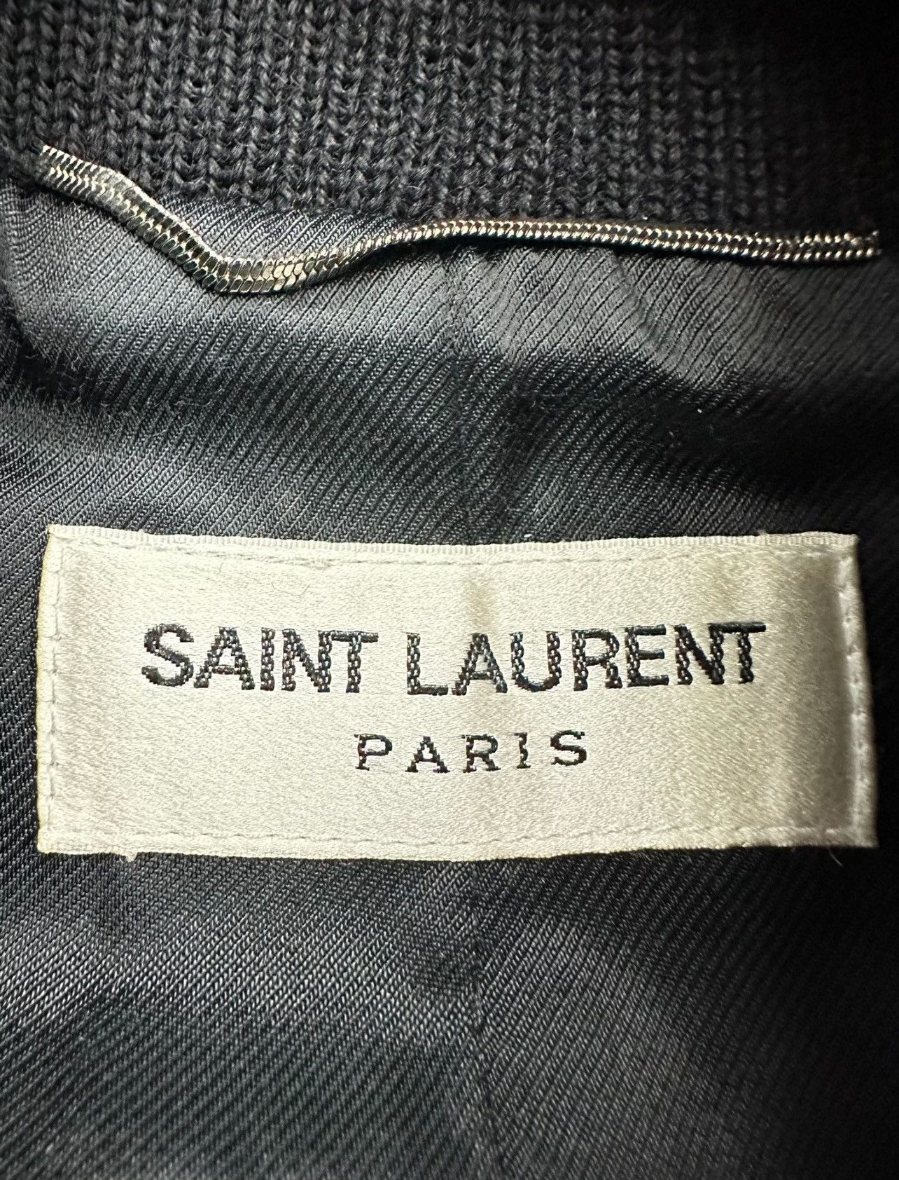 Hedi Slimane × Saint Laurent Paris *RARE* SS16 Saint Laurent Paris Surf & Sound Teddy SZ.48 Size US M / EU 48-50 / 2 - 6 Thumbnail