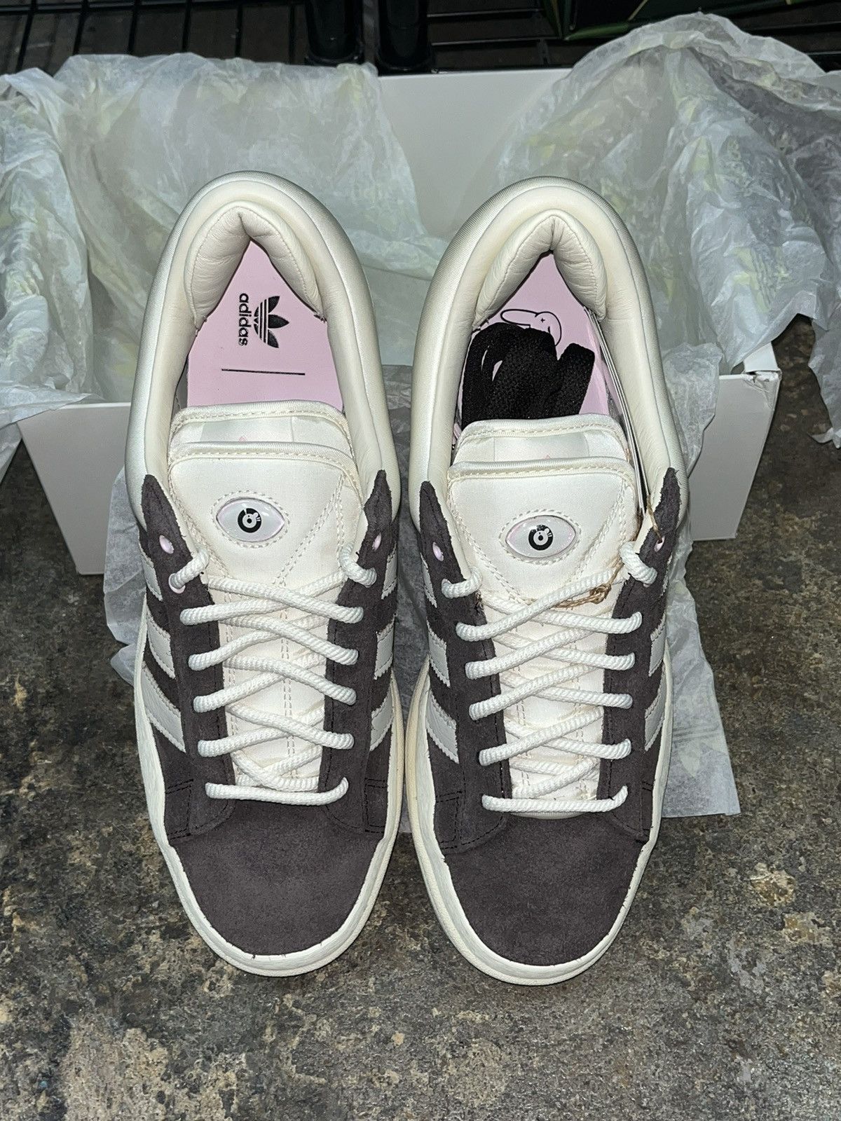 Adidas Bad Bunny x Adidas The Last Campus Brown Sz. 10.5 Size US 10.5 / EU 43-44 - 2 Thumbnail