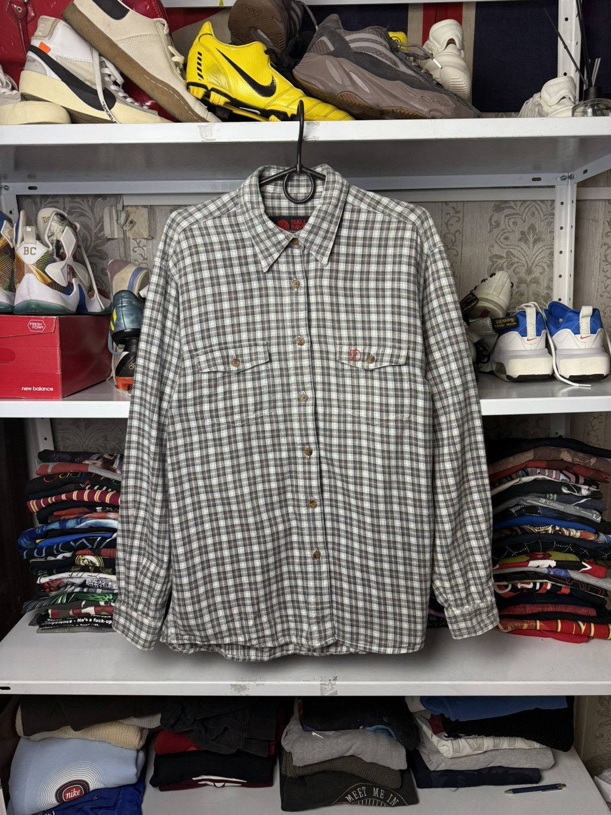 Fjallraven Vintage Fjallraven Ladies Flannel Checkered Shirt USA Size M / US 6-8 / IT 42-44 - 22 Thumbnail