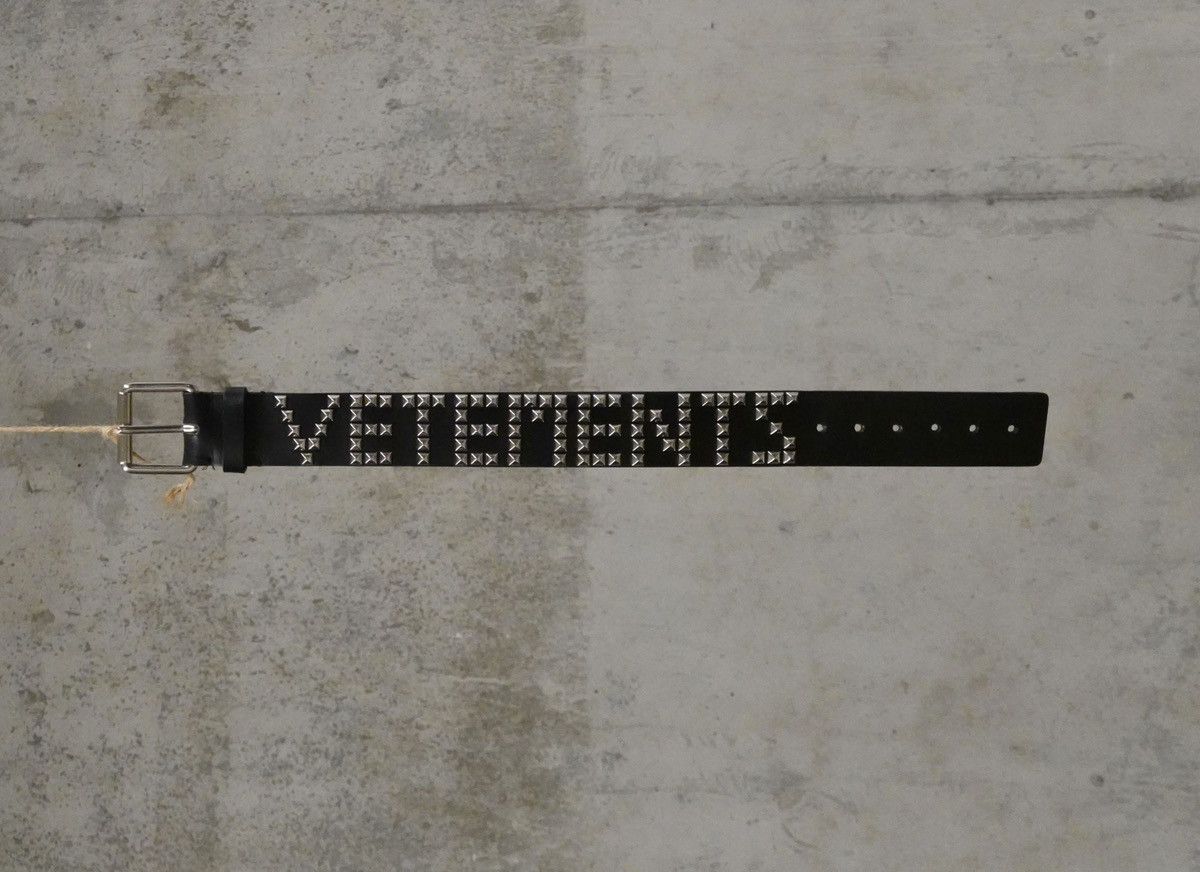 Vetements VETEMENTS Studdent Belt Choker Size ONE SIZE - 1 Thumbnail