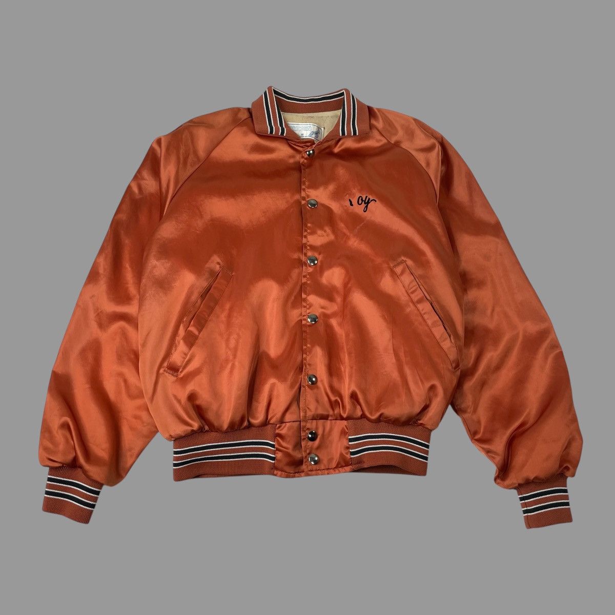 Vintage Vintage 1960s satin bomber jacket Size US M / EU 48-50 / 2 - 1 Thumbnail