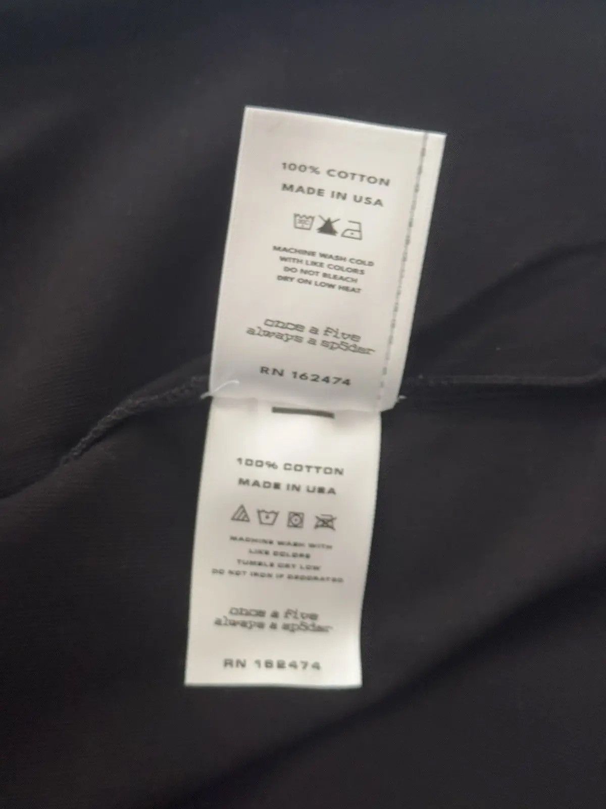Sp5der × Travis Scott Cactus Jack x Sp5der Airbrush Tee Black Size M Size US M / EU 48-50 / 2 - 4 Thumbnail