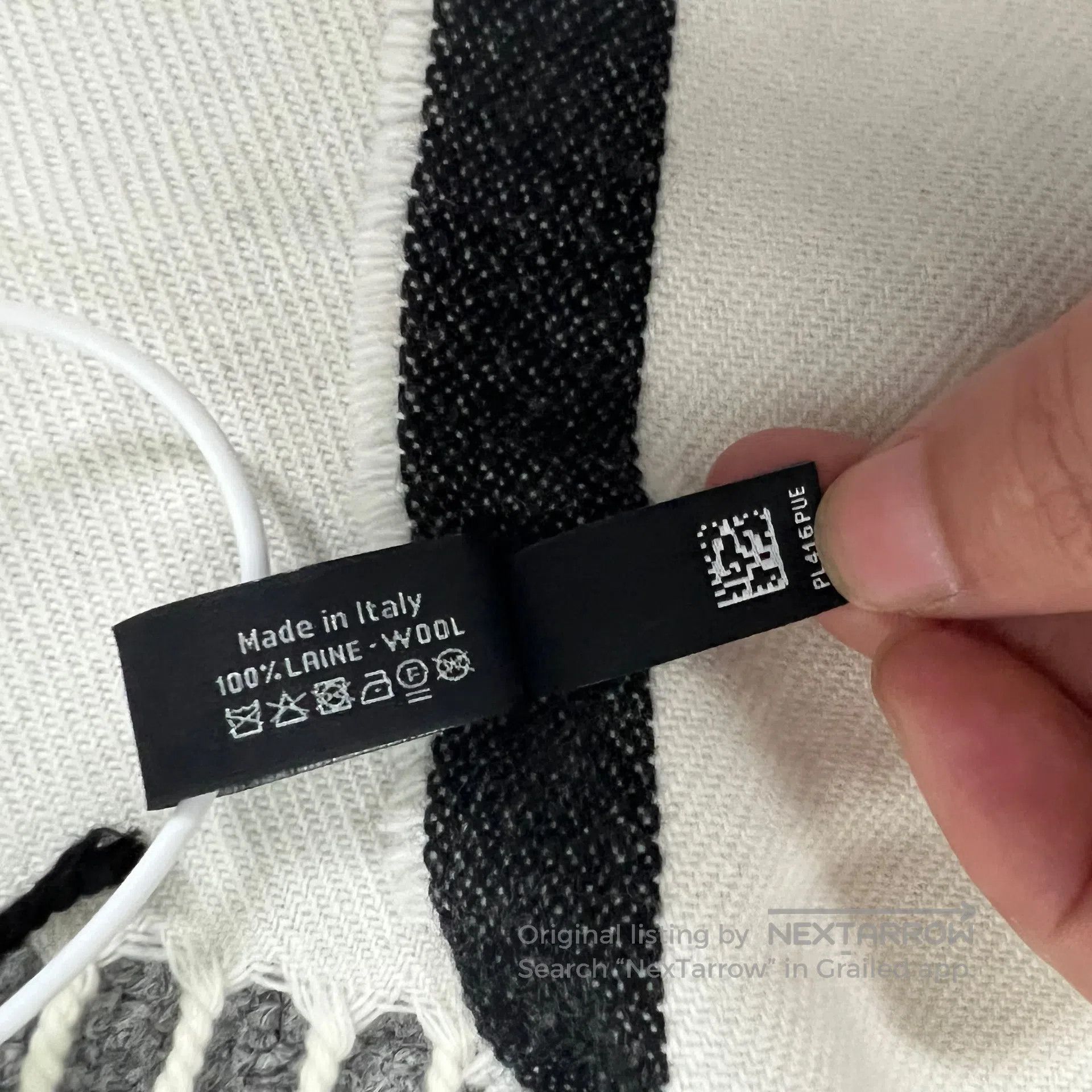 Chanel Chanel New flip logo wool scarf| Size ONE SIZE - 6 Thumbnail