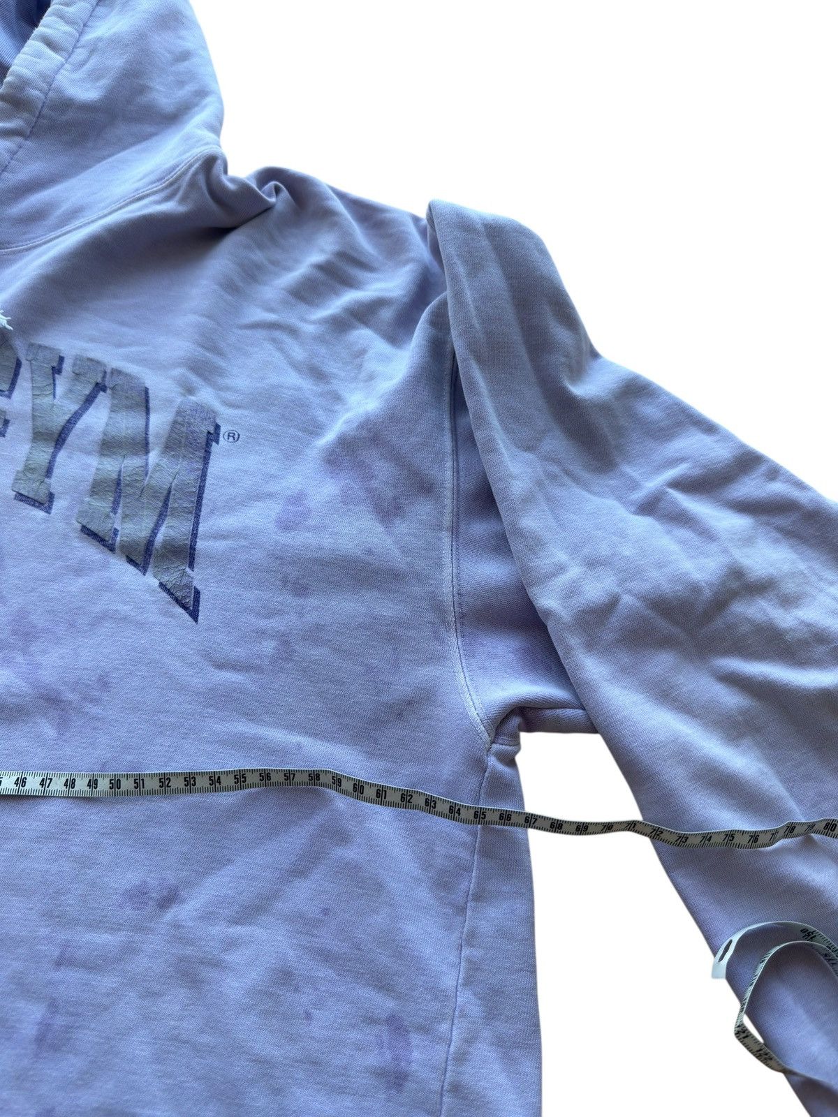 Vintage *RARE* VINTAGE WORLD GYM GORILLA ARNOLD FADED BOXY HOODIE Size US XL / EU 56 / 4 - 17 Thumbnail