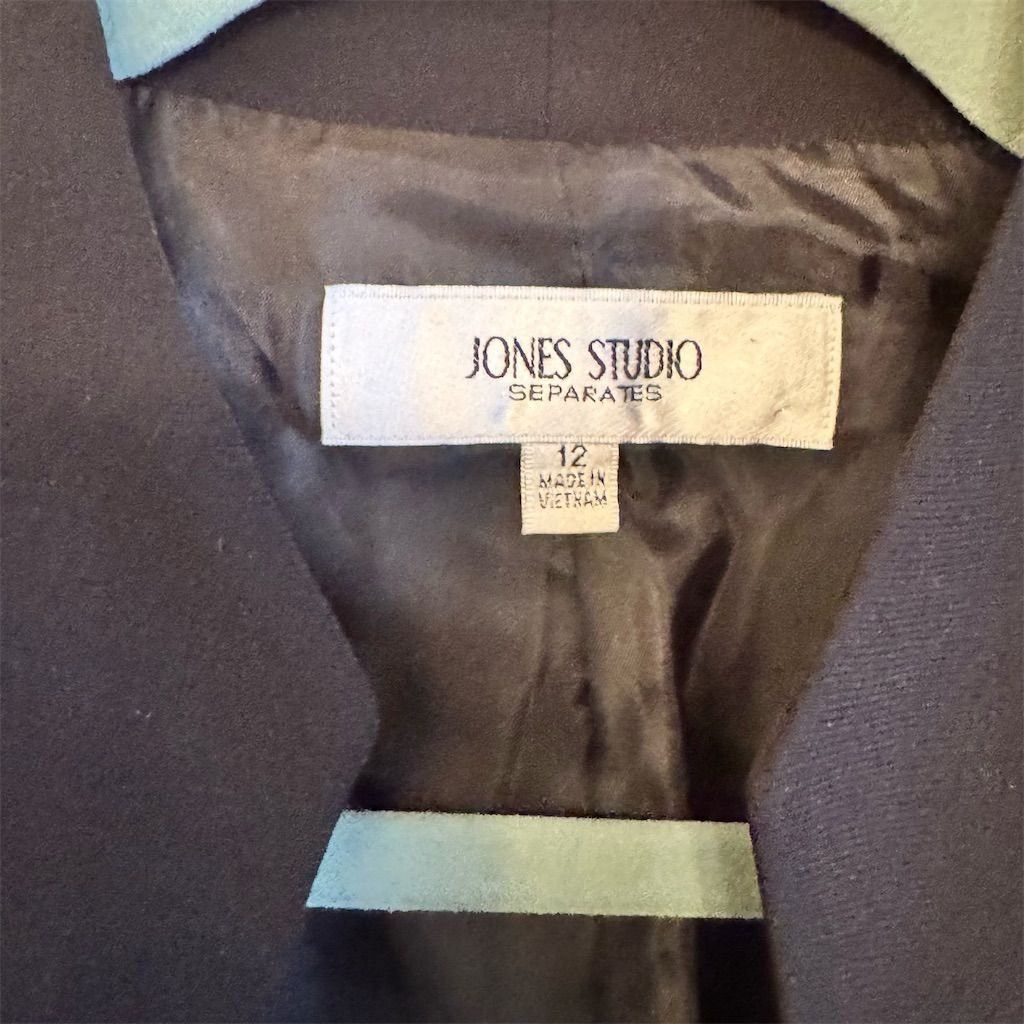 Other Jones Studio Women's Black Blazer Jacket Size 12 Formal Mid Size XL / US 12-14 / IT 48-50 - 5 Thumbnail
