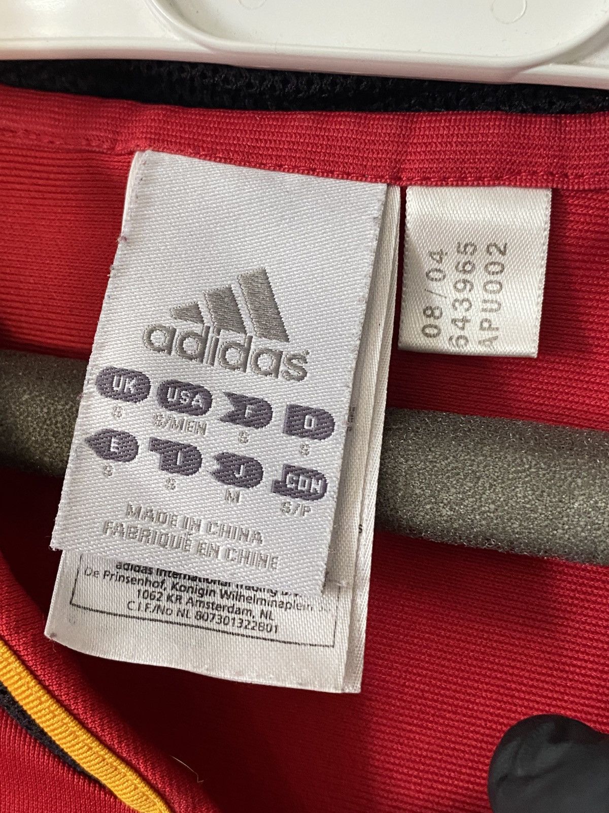 Adidas Vintage Germany Adidas Soccer Jersey 2004 Football Shirt Kit Size US S / EU 44-46 / 1 - 5 Thumbnail
