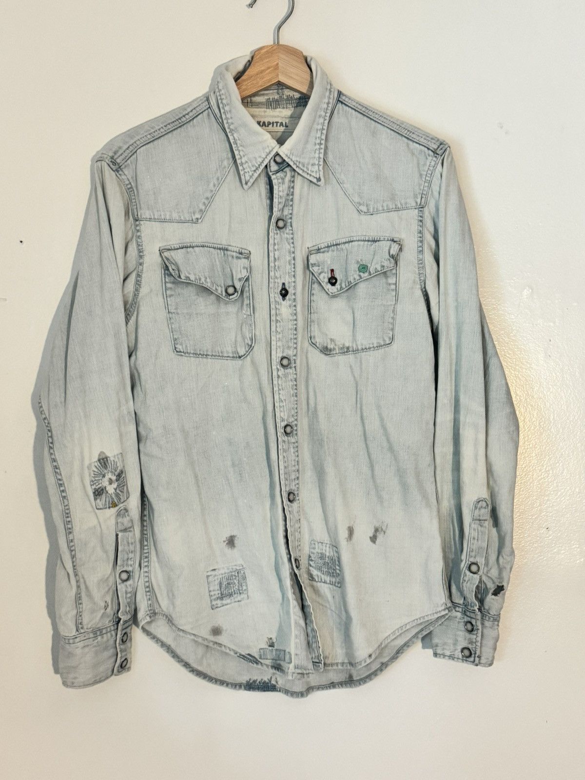 Kapital Kapital BORO Button Up Size US M / EU 48-50 / 2 - 1 Thumbnail