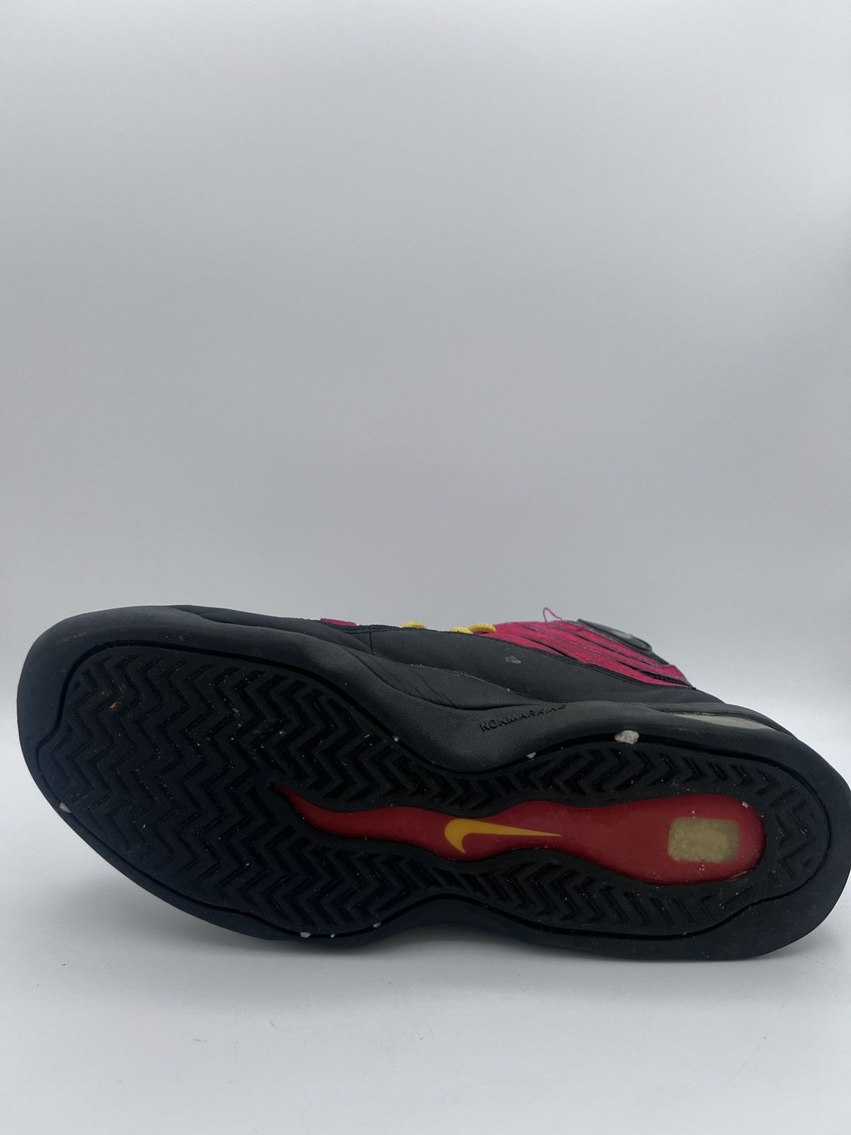 Nike Size 11 - Nike Air Bakin 2013 Black Red Size US 11 / EU 44 - 7 Thumbnail