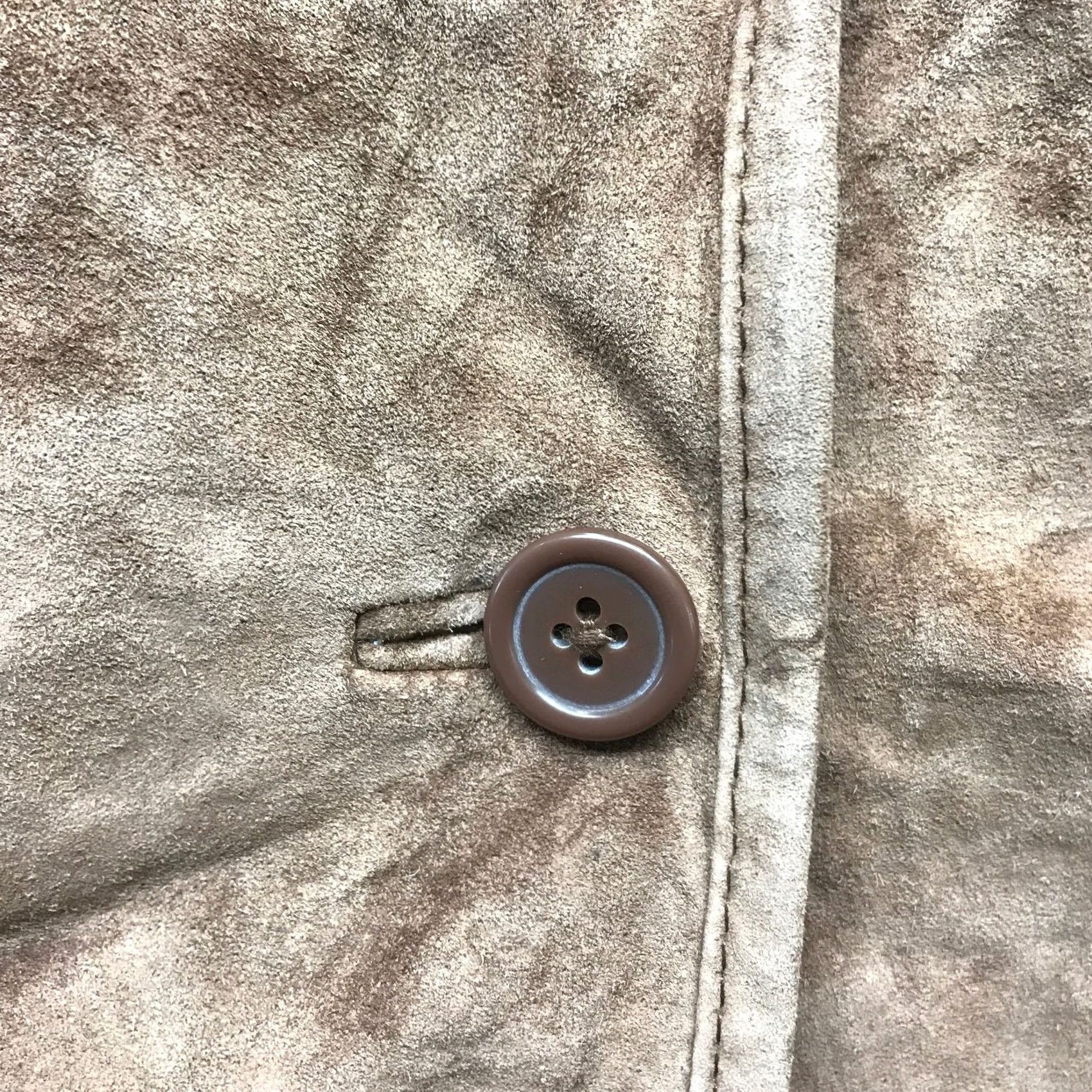 Vintage VINTAGE Centigrade Leather Trench Coat Jacket Womens M Brown Pockets Size M / US 6-8 / IT 42-44 - 7 Thumbnail