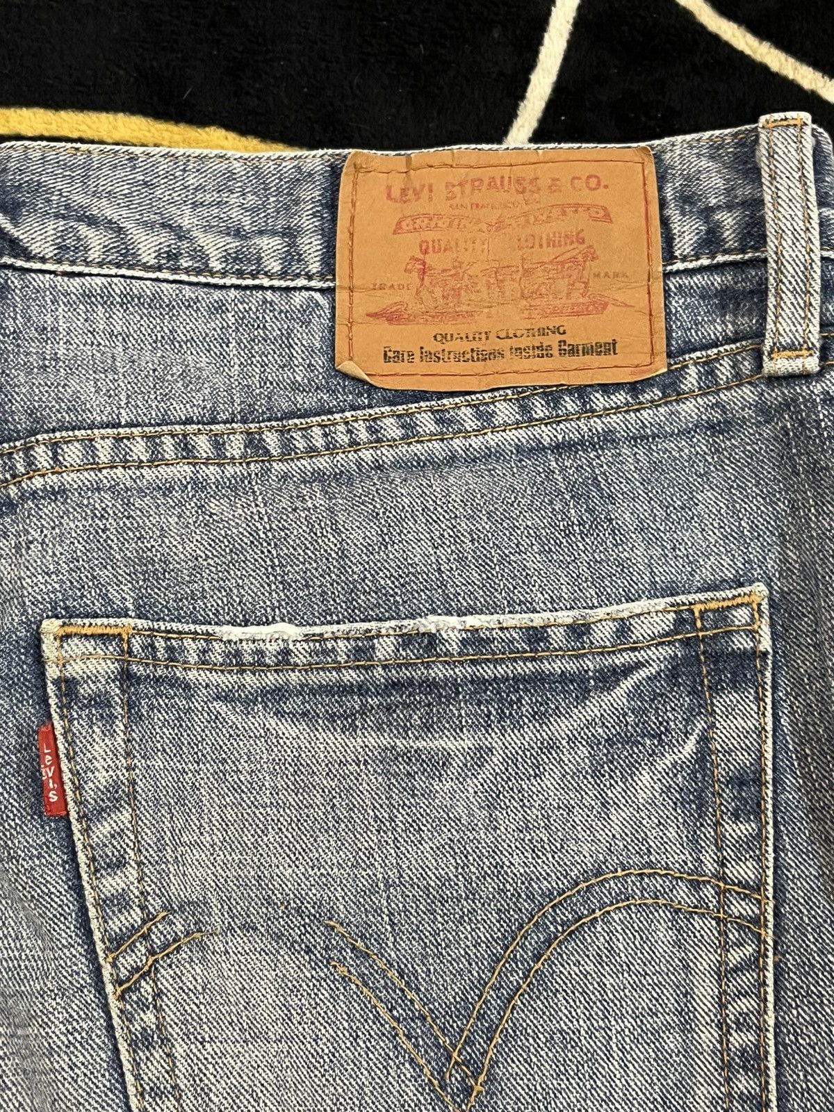 Levi's × Levi's Vintage Clothing × Yasuyuki Ishii Vintage Levi’s 606 Baggy Mudwash Denim Size US 34 / EU 50 - 11 Thumbnail