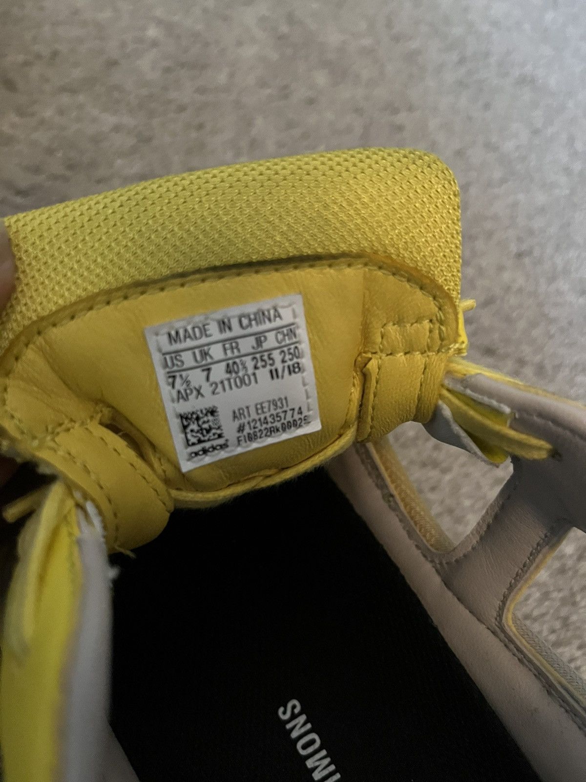 Raf Simons × Raf by Raf Simons RAF Simmons Ozweego Clear Brown Yellow Size US 7.5 / EU 40-41 - 6 Thumbnail