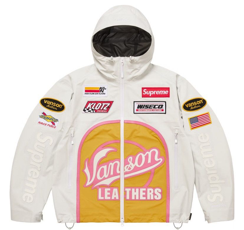 Supreme × Vanson Leathers Supreme/Vanson Leathers Hooded