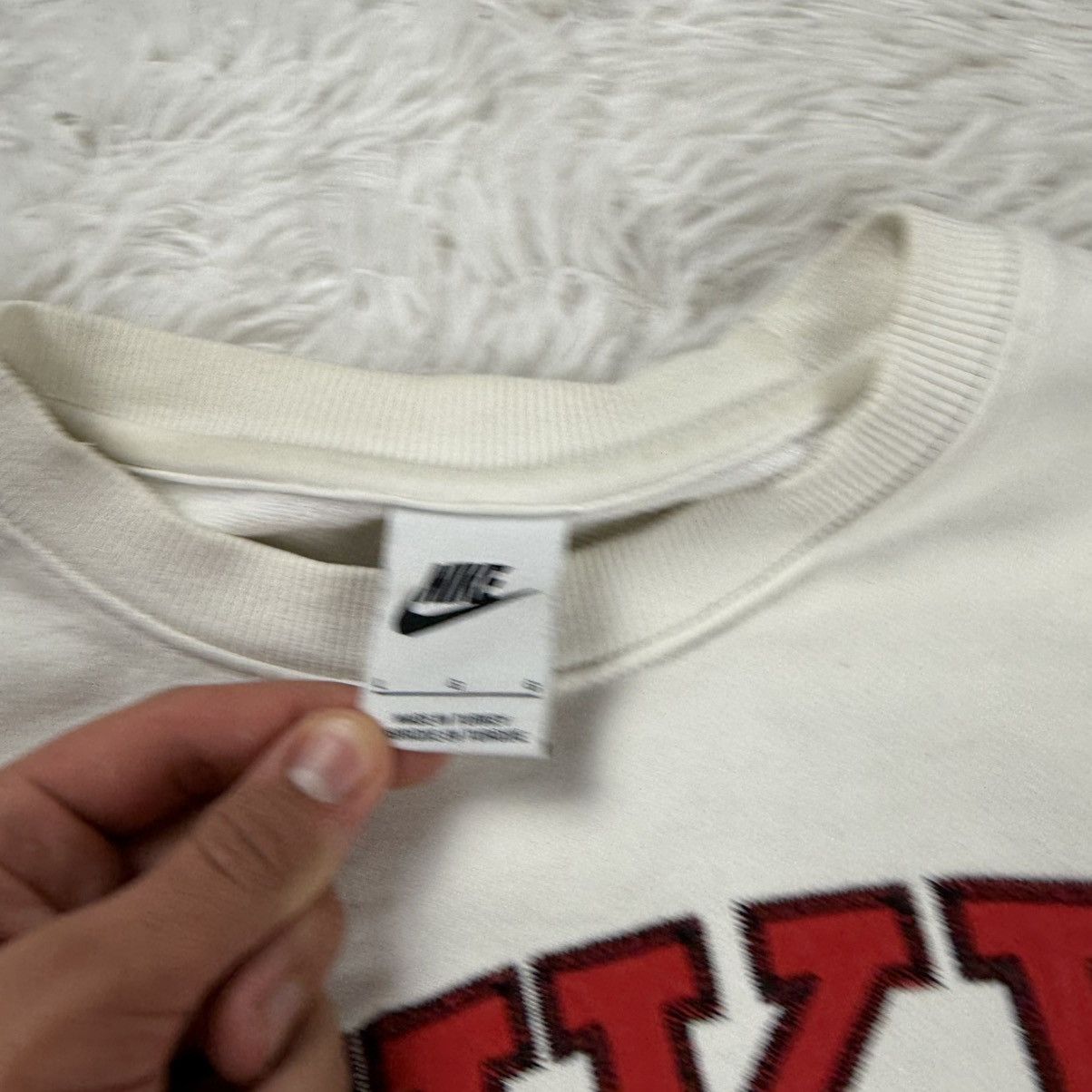 Nike Nike Sweatshirt Big Central Logo M Streetwear Drill Y2K Size US M / EU 48-50 / 2 - 7 Thumbnail