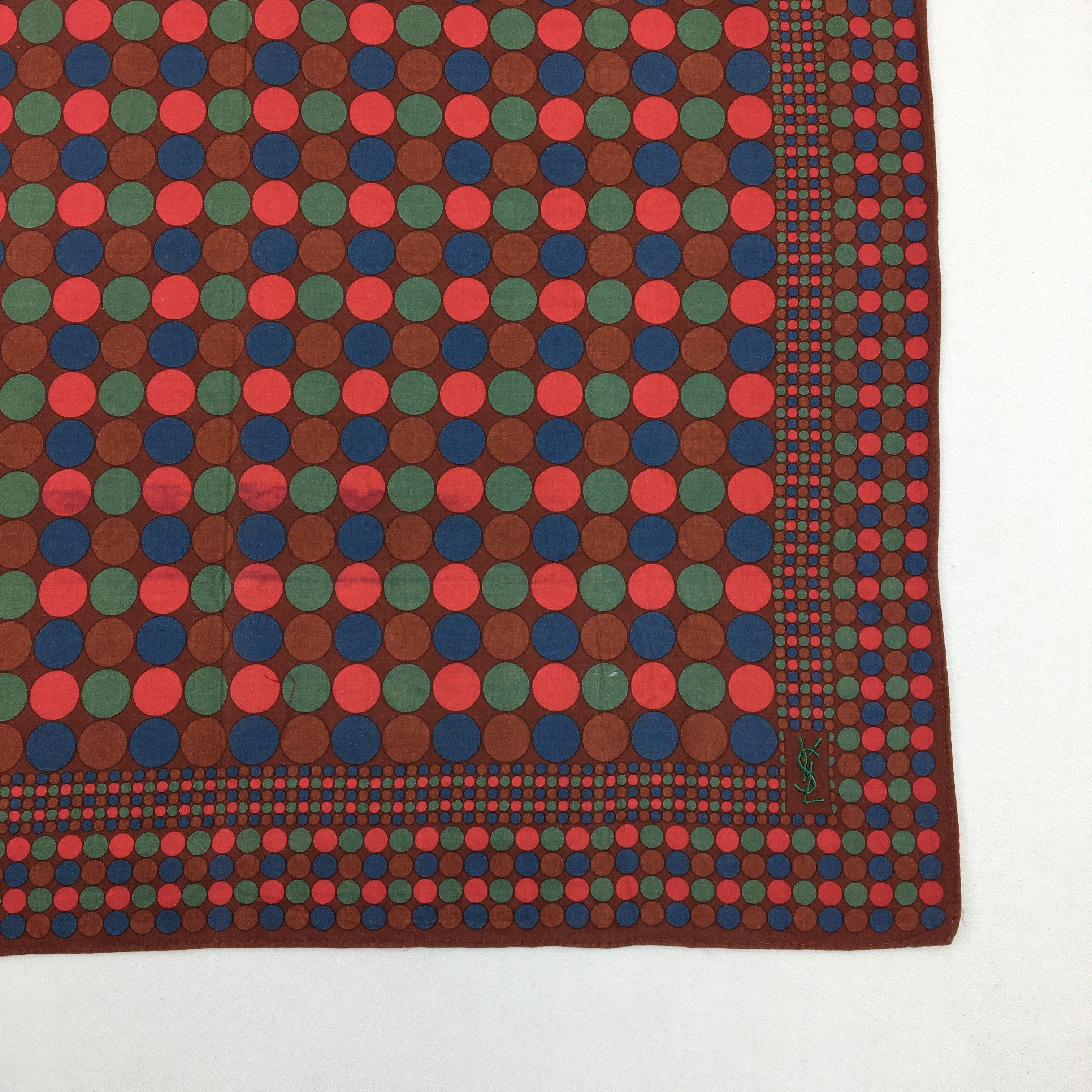 Yves Saint Laurent Yves Saint Laurent YSL Handkerchief 56789 Size ONE SIZE - 3 Thumbnail