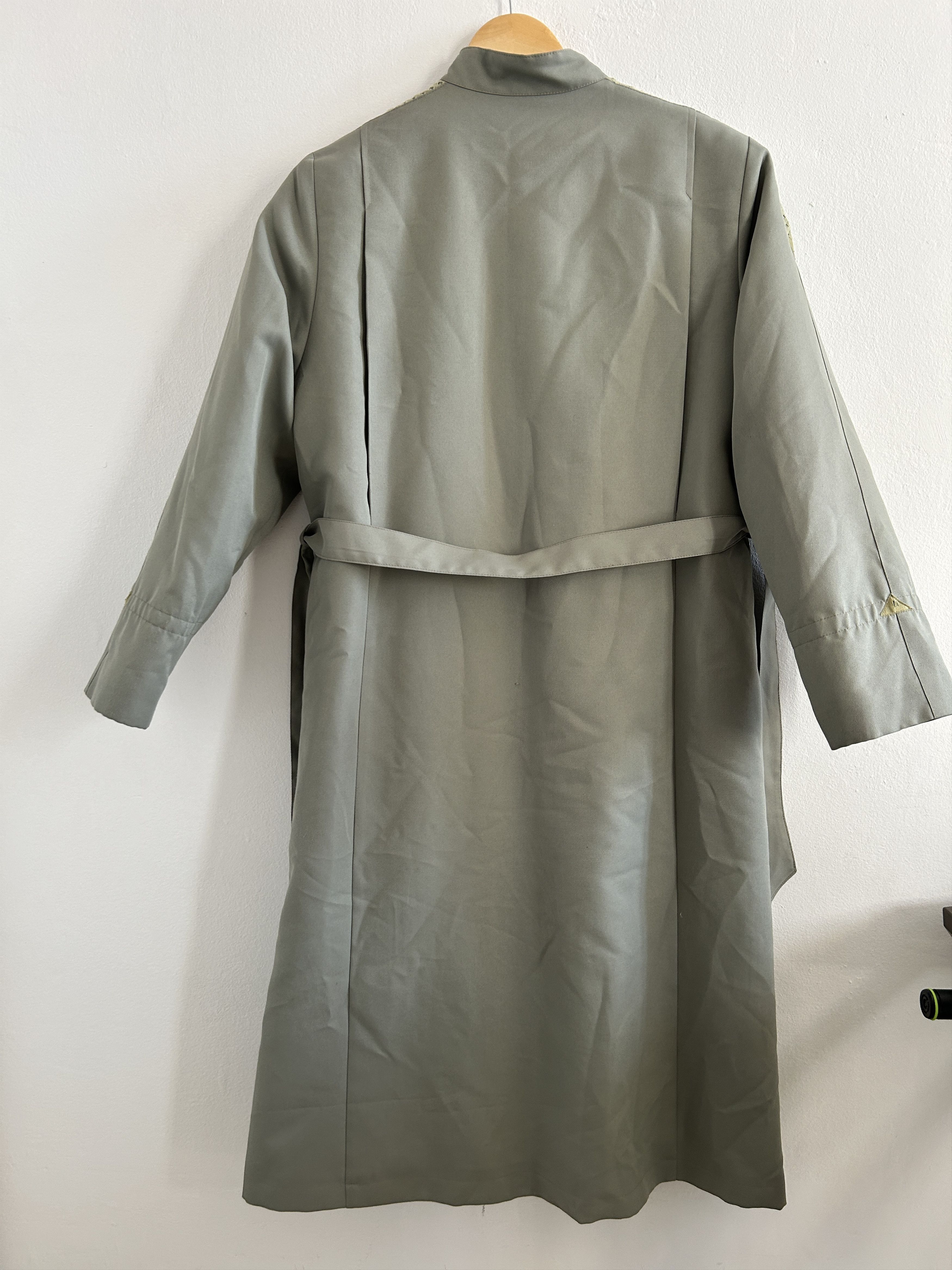 Vintage Vintage 70s Sage Green Sherpa Lined Coat Size M / US 6-8 / IT 42-44 - 11 Thumbnail