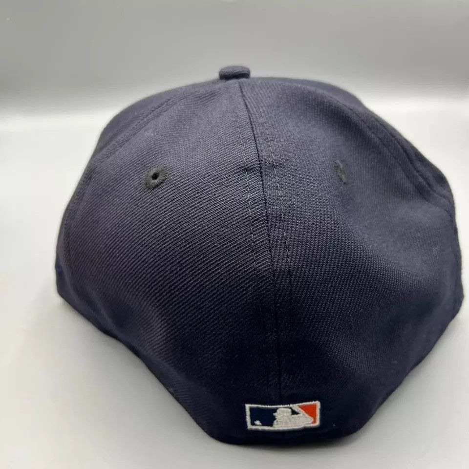 New Era Houston Astros Hat Men 7 5/8 59Fifty New Era Fitted Cap Size ONE SIZE - 7 Thumbnail