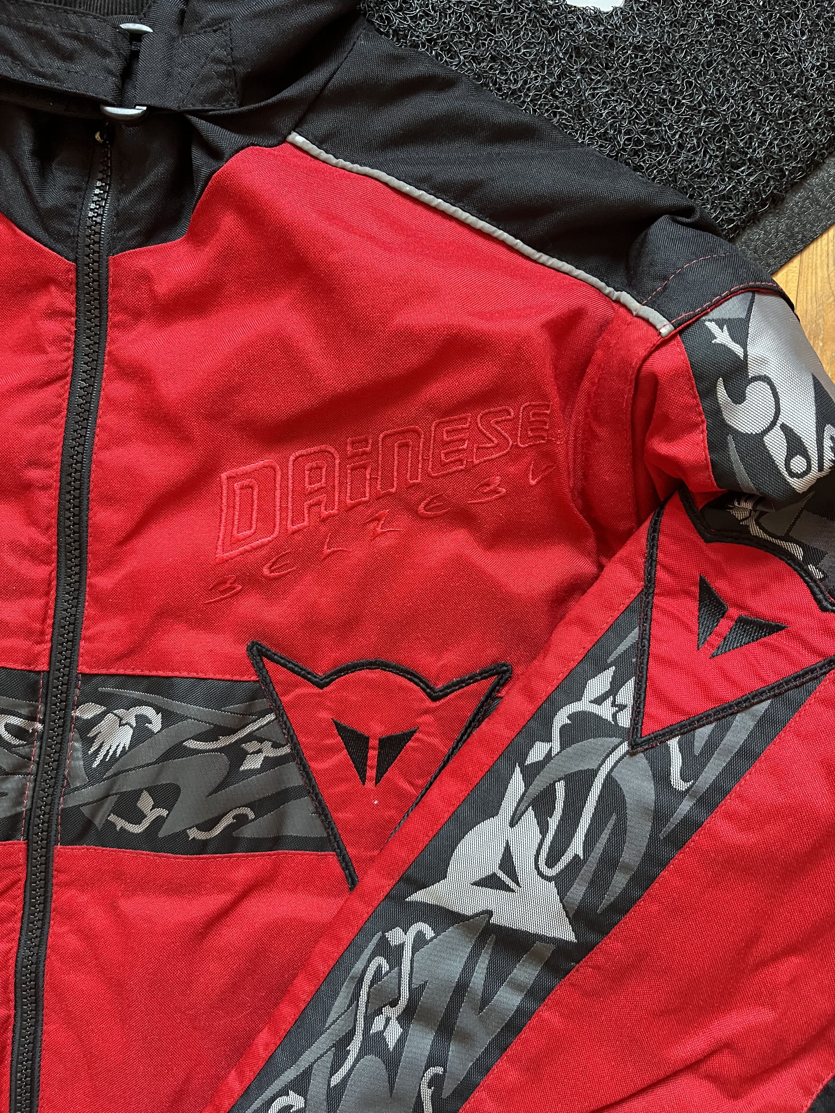 Dainese Vintage Dainese 2 in 1 Motorcycle Racing Nylon Jacket Vest Size US L / EU 52-54 / 3 - 4 Thumbnail