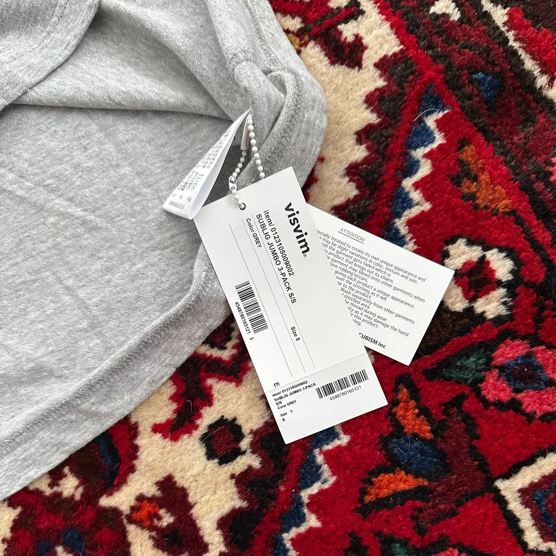 Visvim VISVIM 23SS SUBLIG JUMBO 3-PACK S/S Tee NWT 5 Rare Size US XXL / EU 58 / 5 - 5 Thumbnail
