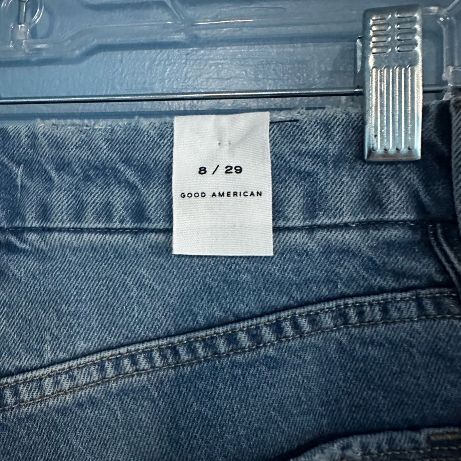 Good American Good American good classic distressed jeans NWT Size 8/29 Size US 29 - 3 Thumbnail