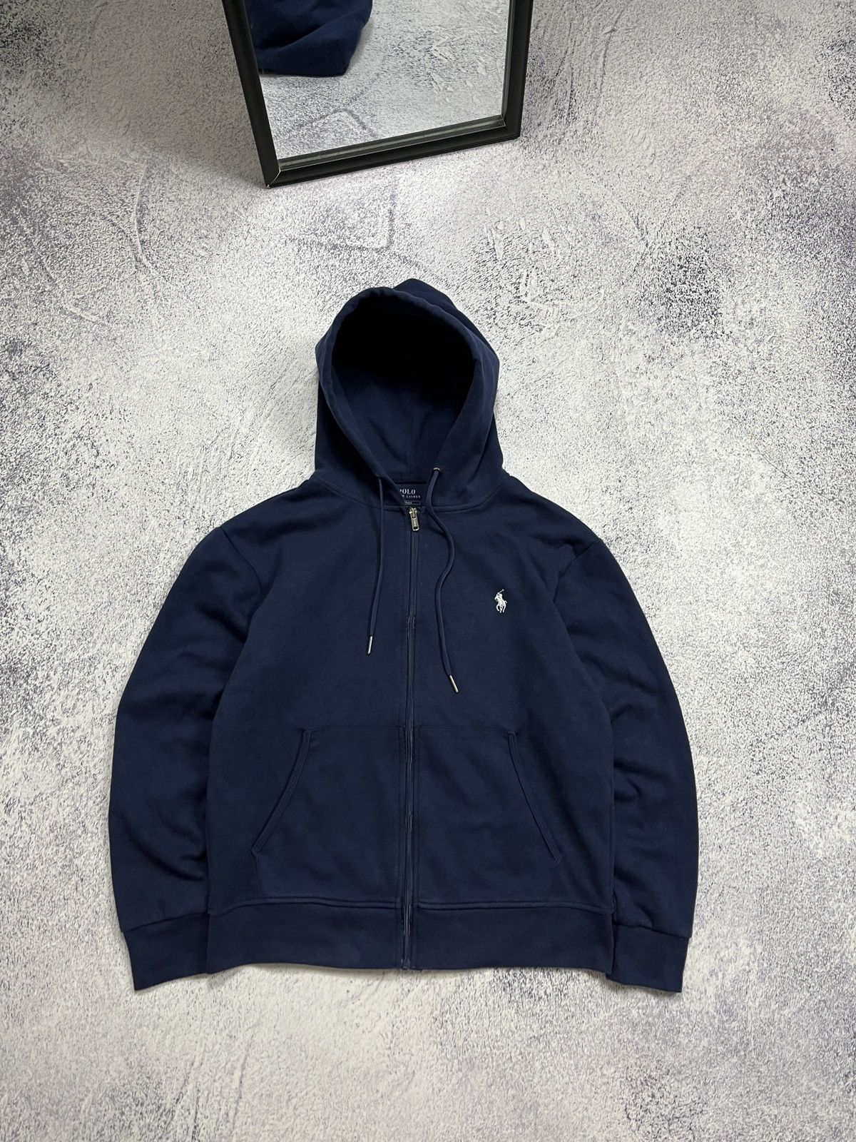 Polo Ralph Lauren Polo Ralph Lauren Tech Perfomance Zip Up Hoodie Hype Y2k Size US S / EU 44-46 / 1 - 1 Thumbnail
