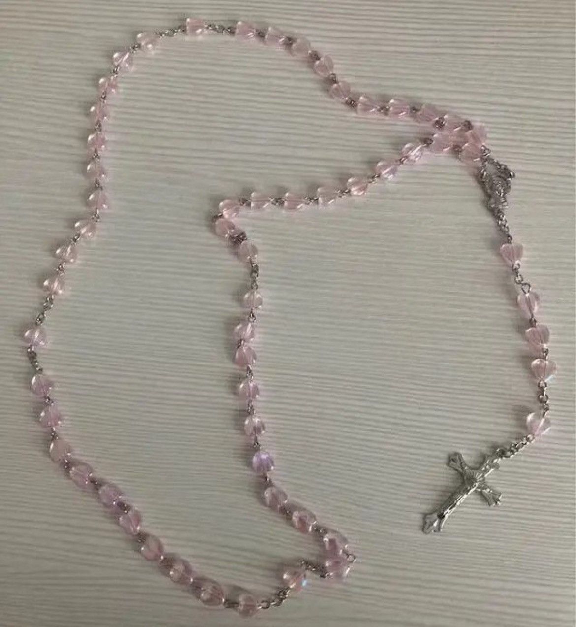 Jewelry × Other Saint Benedict Rosary Necklace Chain Catholic Church Jesus Size ONE SIZE - 3 Thumbnail