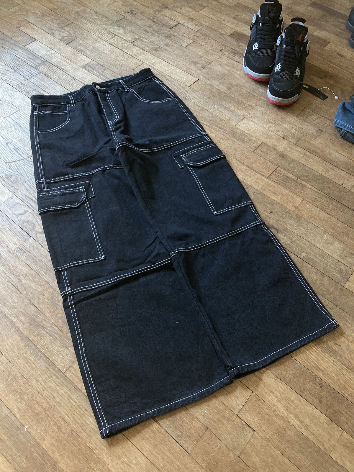 Japanese Brand Baggy Jeans Size US 32 / EU 48 - 6 Thumbnail