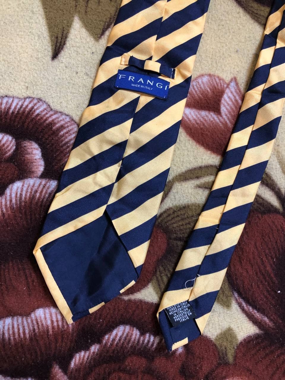 Vintage Vintage Men's Neck Tie Frangi SILK Size ONE SIZE - 8 Thumbnail