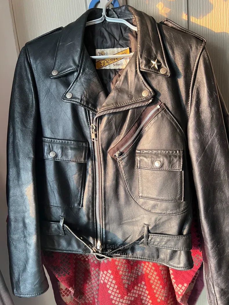 Schott Schott 699 Leather Jacket Size US M / EU 48-50 / 2 - 1 Thumbnail