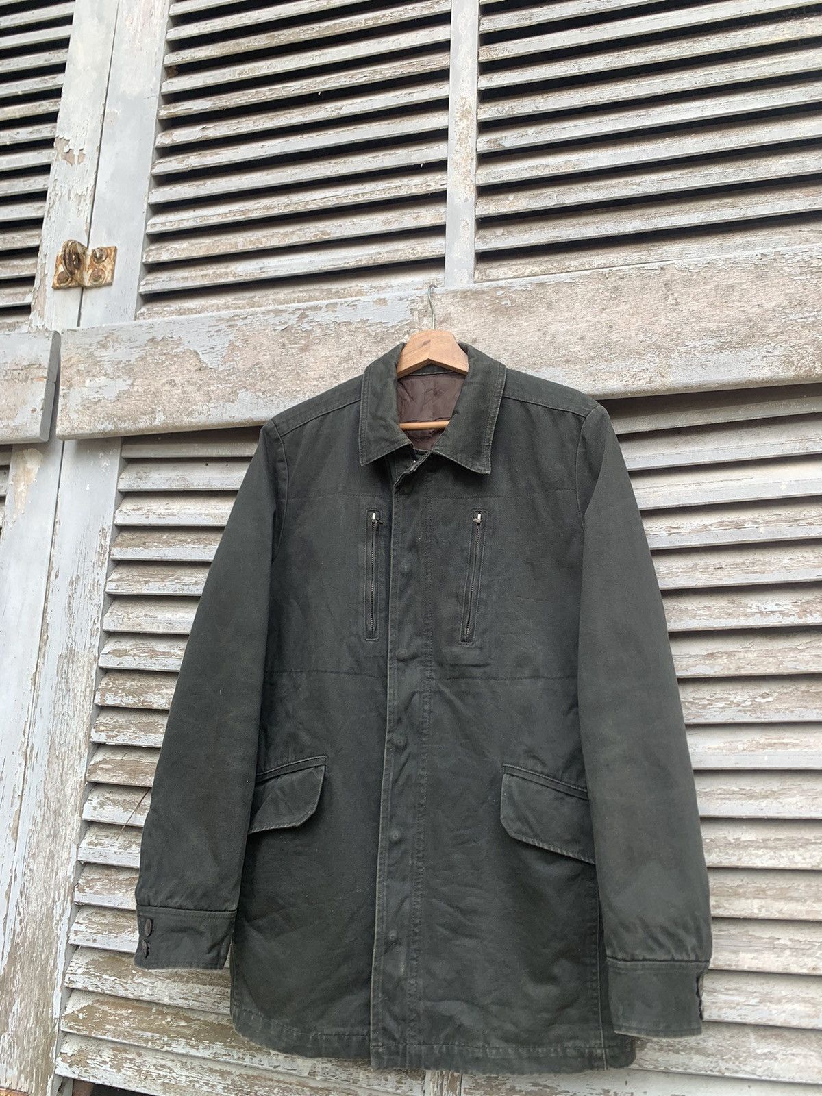 Takeo Kikuchi 👹Vintage Sun Faded Takeo Kikuchi Utility Jacket Size US M / EU 48-50 / 2 - 5 Thumbnail