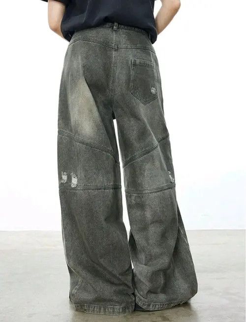 VIBE Wide Leg Baggy Jeans Size US 32 / EU 48 - 2 Thumbnail