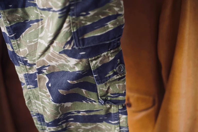 Freewheelers Freewheelers Rare tiger pattern camouflage pants Size US 30 / EU 46 - 3 Thumbnail