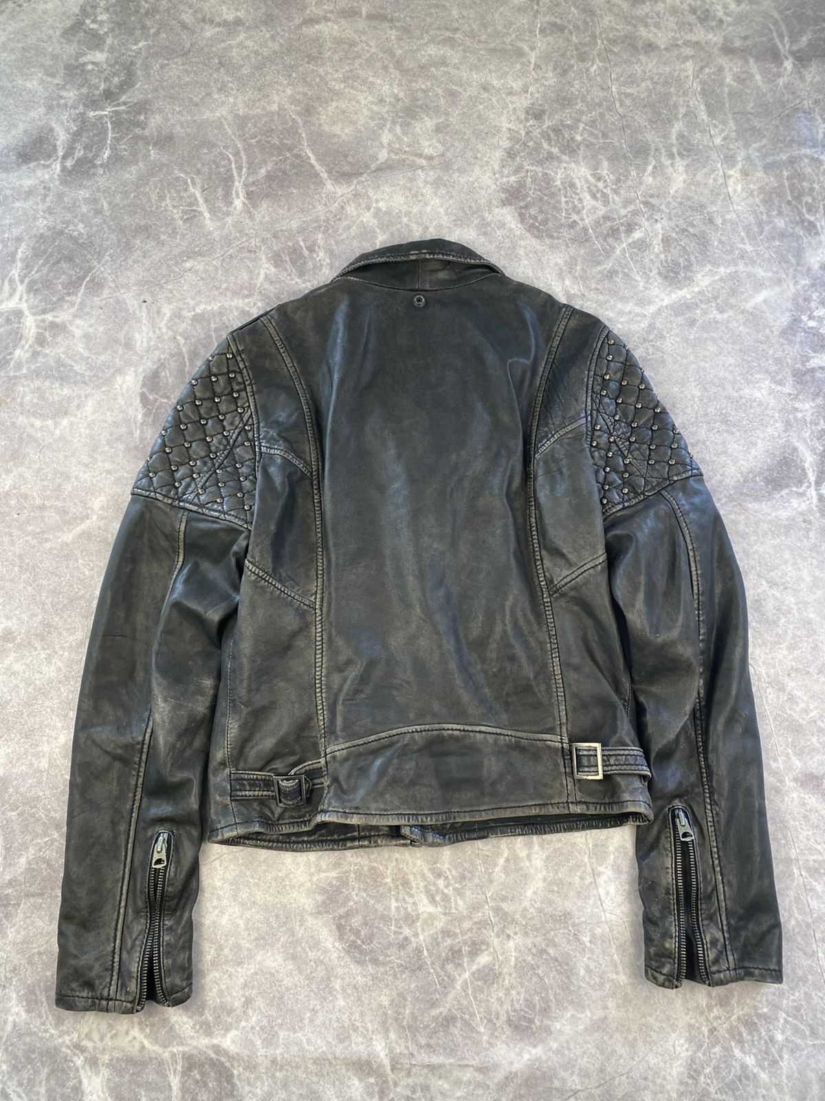 Schott Schott Perfecto Leather Jacket with Metal Studded Size: L Size L / US 10 / IT 46 - 14 Thumbnail