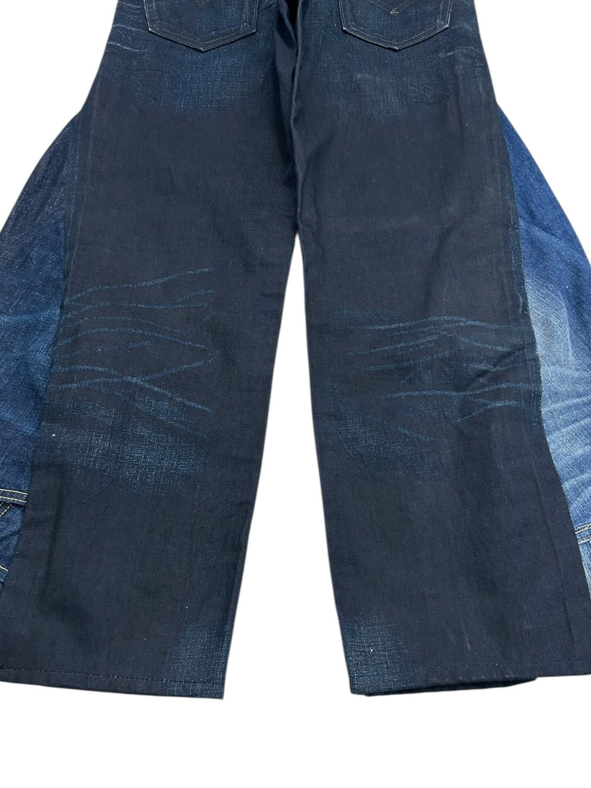 Levi's Y2k Levis Rework Upcycled Wide Leg Jeans Size US 29 - 8 Thumbnail