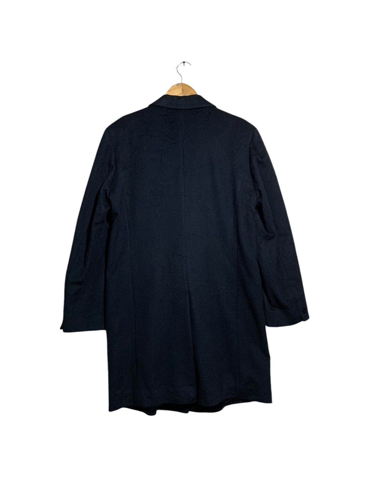 agnes b. 🔥AGNES B. WOOL OVERCOATS BLCK Size M / US 6-8 / IT 42-44 - 5 Thumbnail