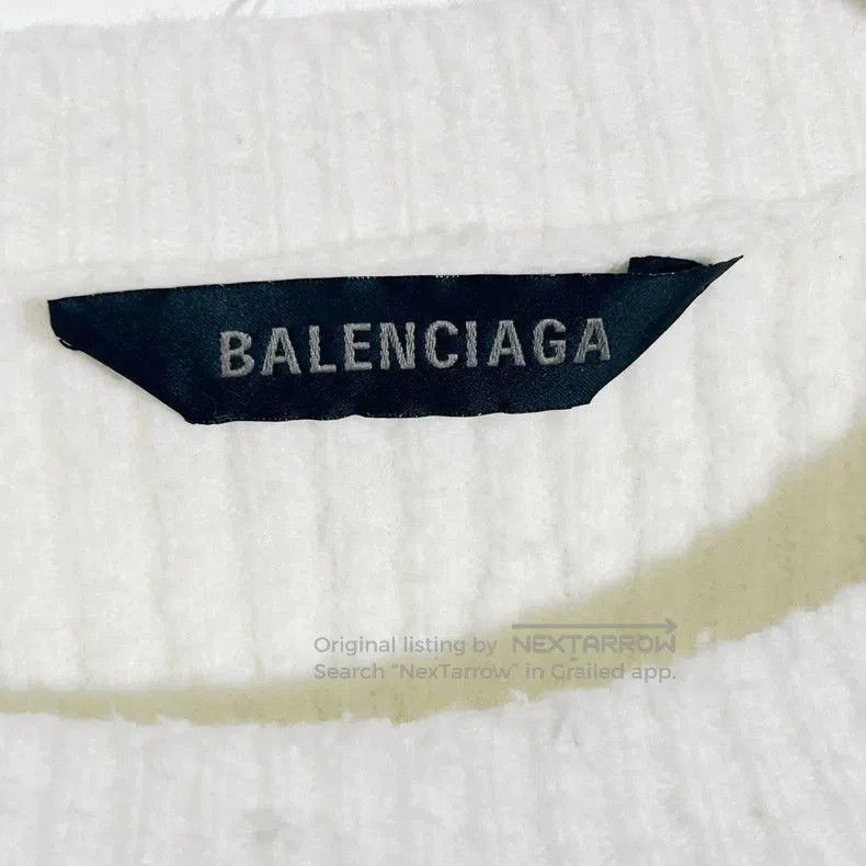 Balenciaga Balenciaga Lock Logo Knit Sweater. Size US XS / EU 42 / 0 - 2 Thumbnail