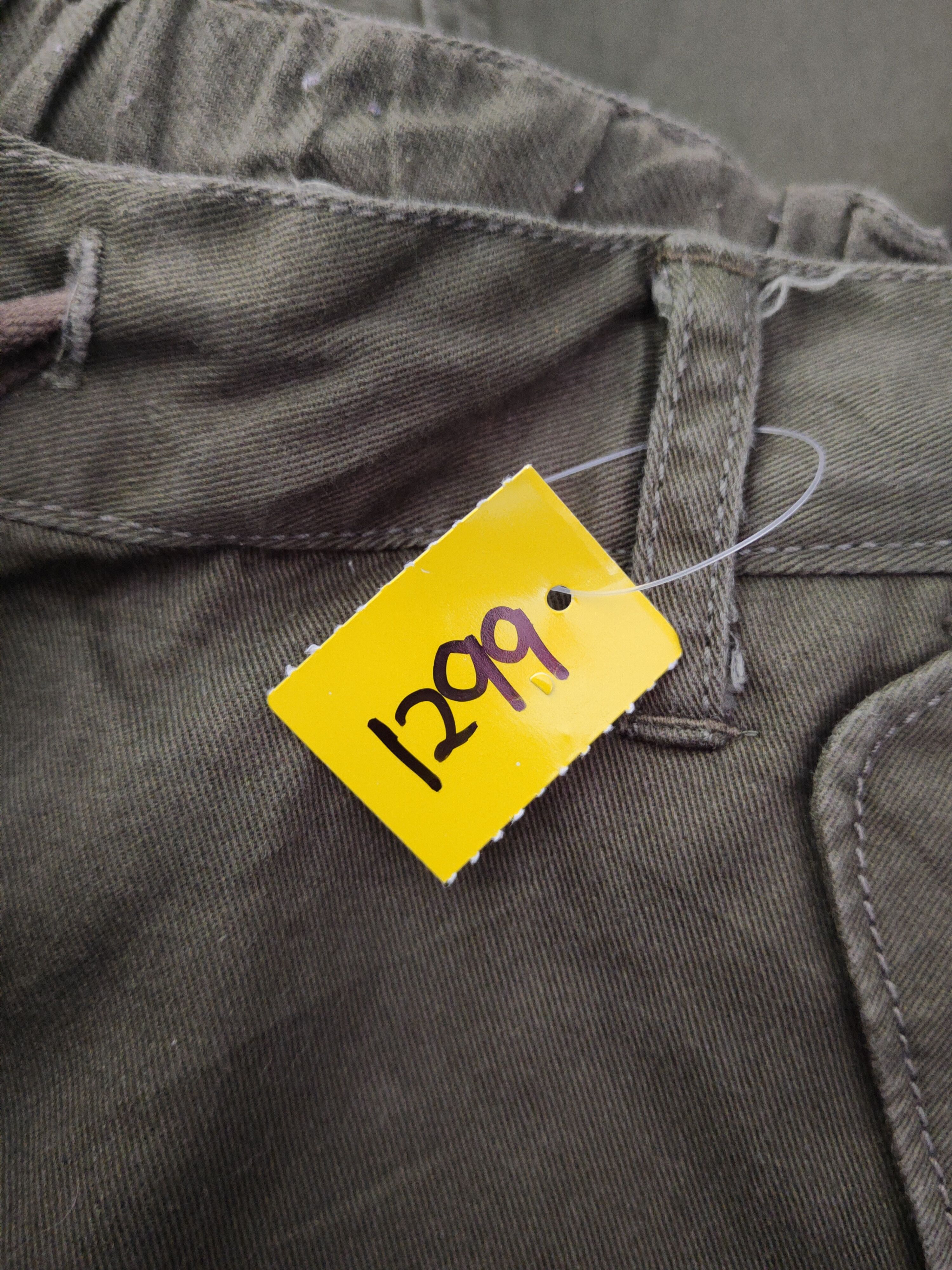 Japanese Brand DL Urban Now Green Multipocket Tactical Cargo Pants #1299 Size US 29 - 15 Thumbnail