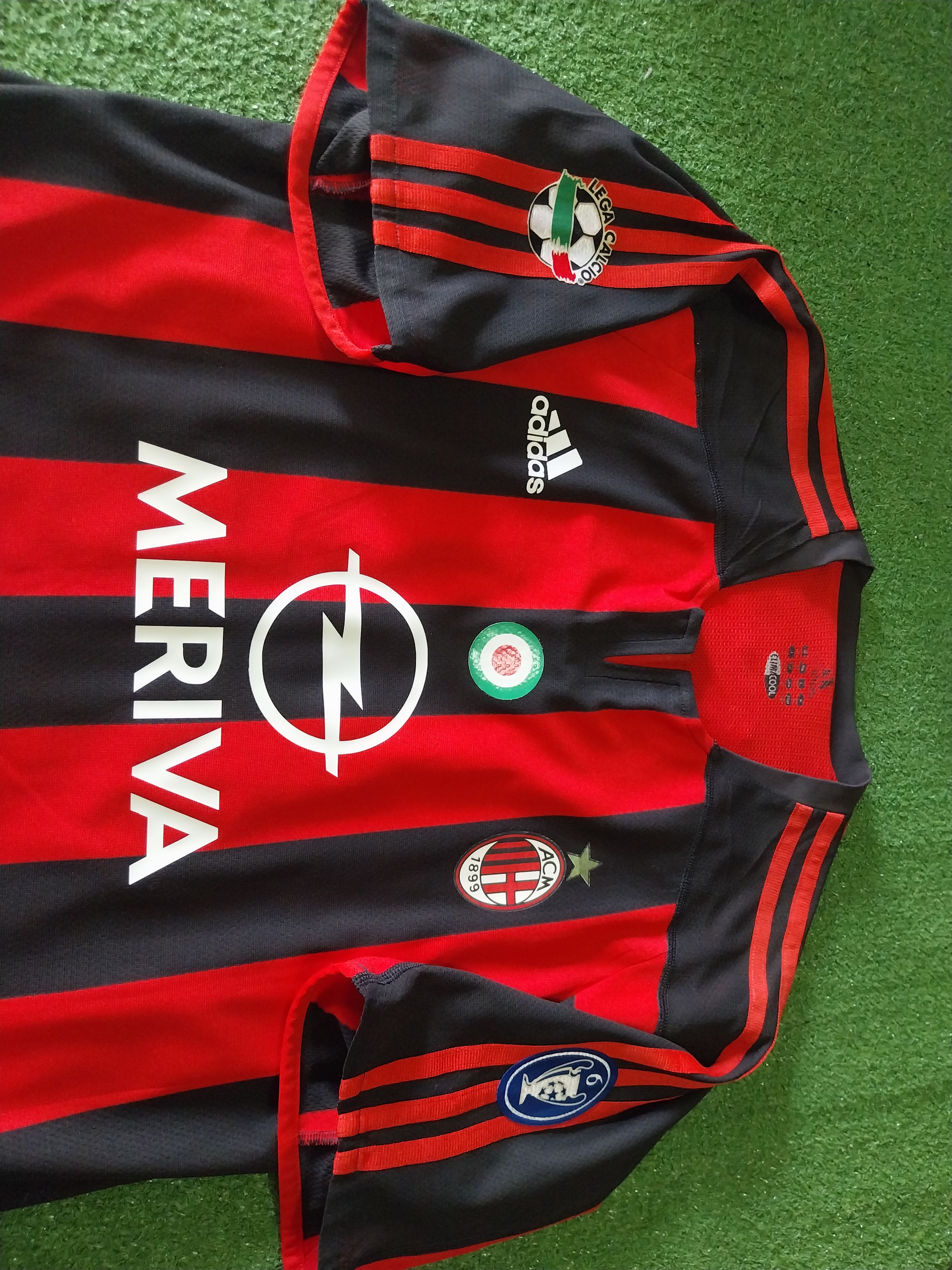 Adidas Ac milan player issue 2003 inzaghi jersey football Size US L / EU 52-54 / 3 - 4 Thumbnail