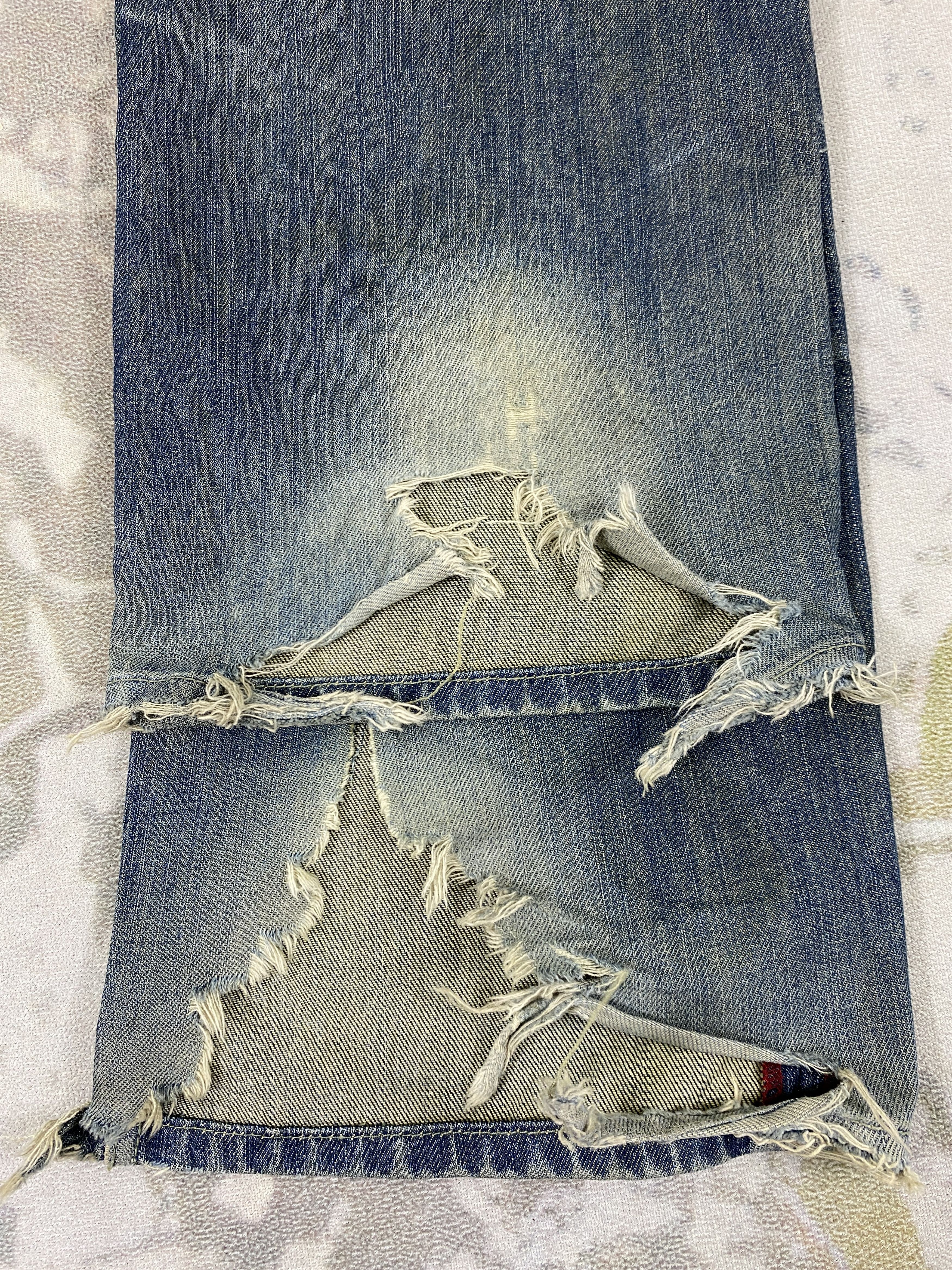 If Six Was Nine Vintage Japanese Brand Flare Jeans 32x32 Denim- JN3822 Size US 32 / EU 48 - 10 Thumbnail