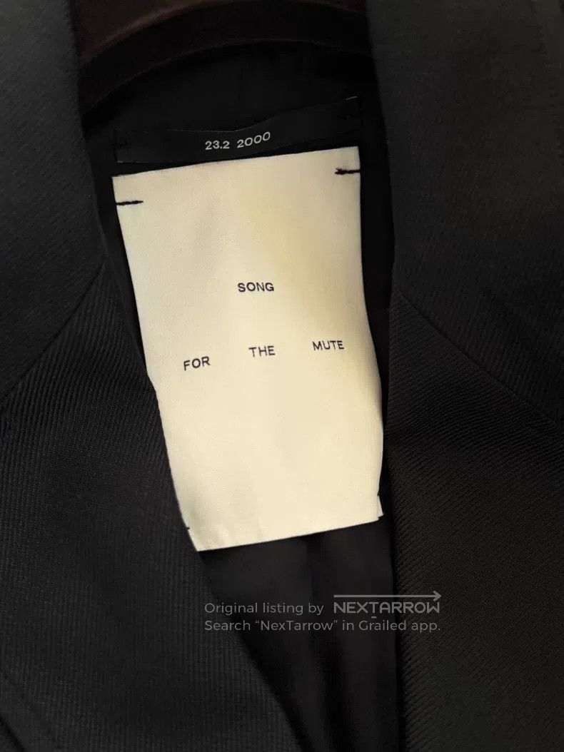 Song For The Mute Song For The Mute Blazer Size US S / EU 44-46 / 1 - 5 Thumbnail