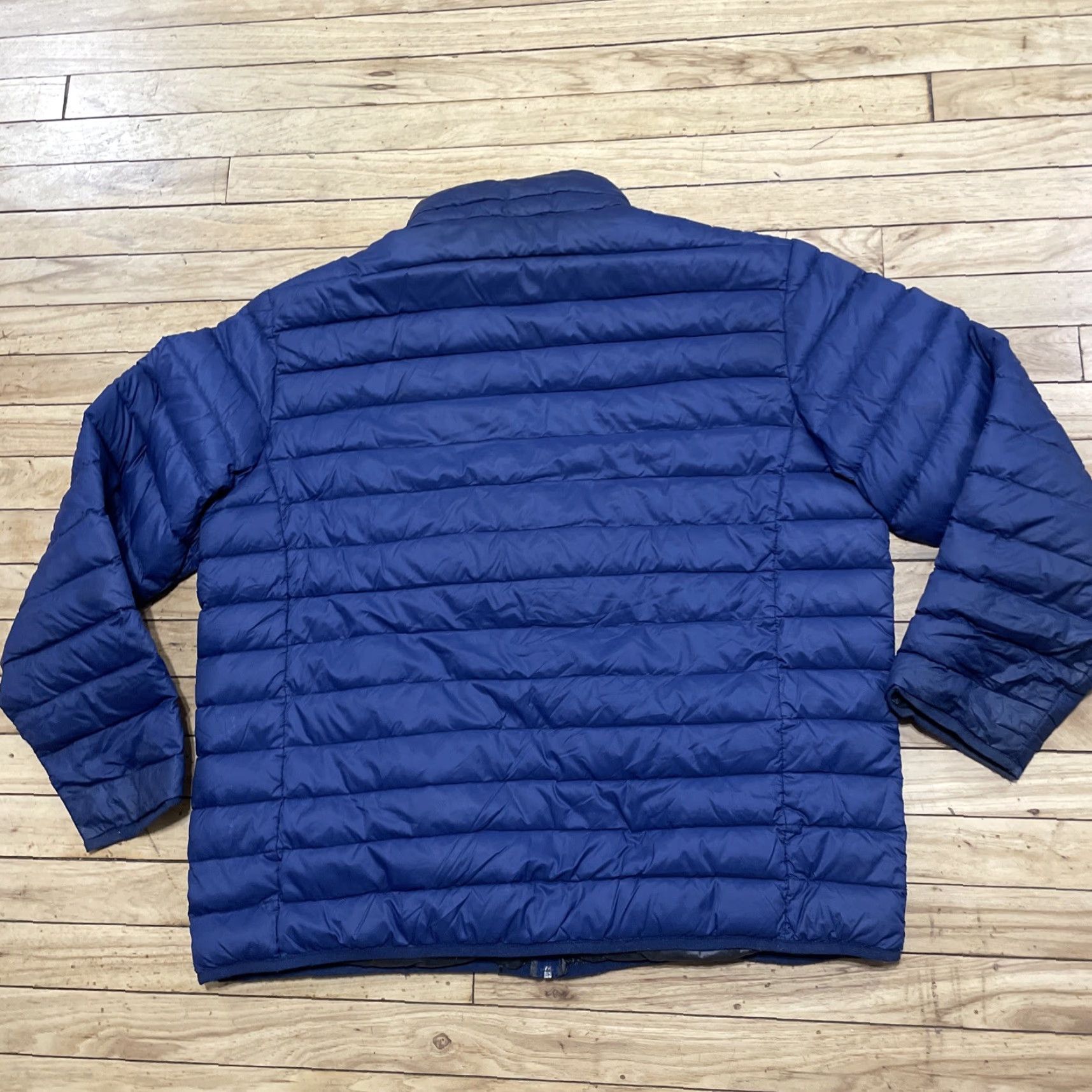 Vintage Hawke & Co Duck Down Puffer Jacket Men 2XL Blue Light Sports Performance Fade Jacket Size US XXL / EU 58 / 5 - 2 Thumbnail