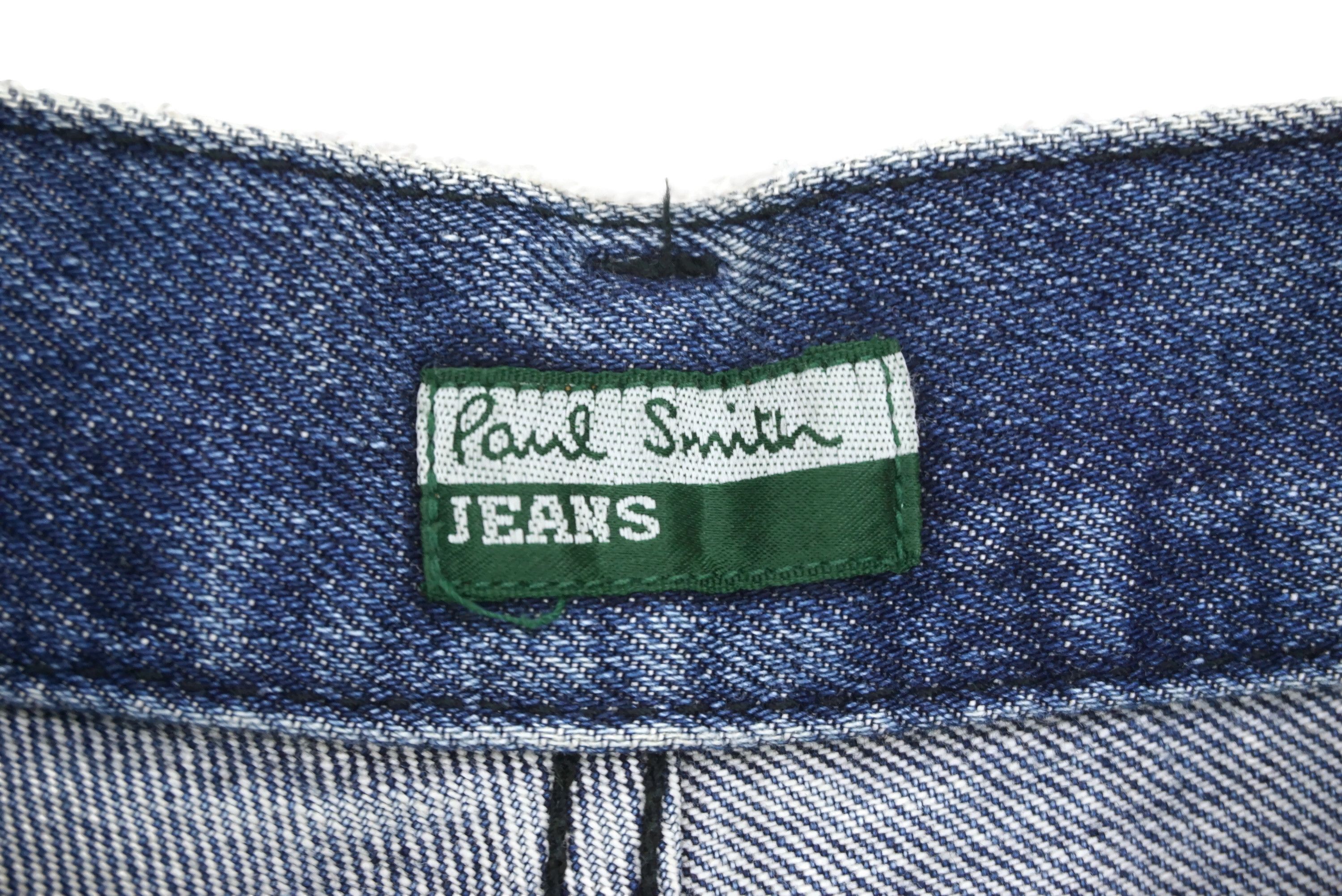 Paul Smith Selvedge Jeans Baggy Denim Size W30xL31 Size US 30 / EU 46 - 14 Thumbnail