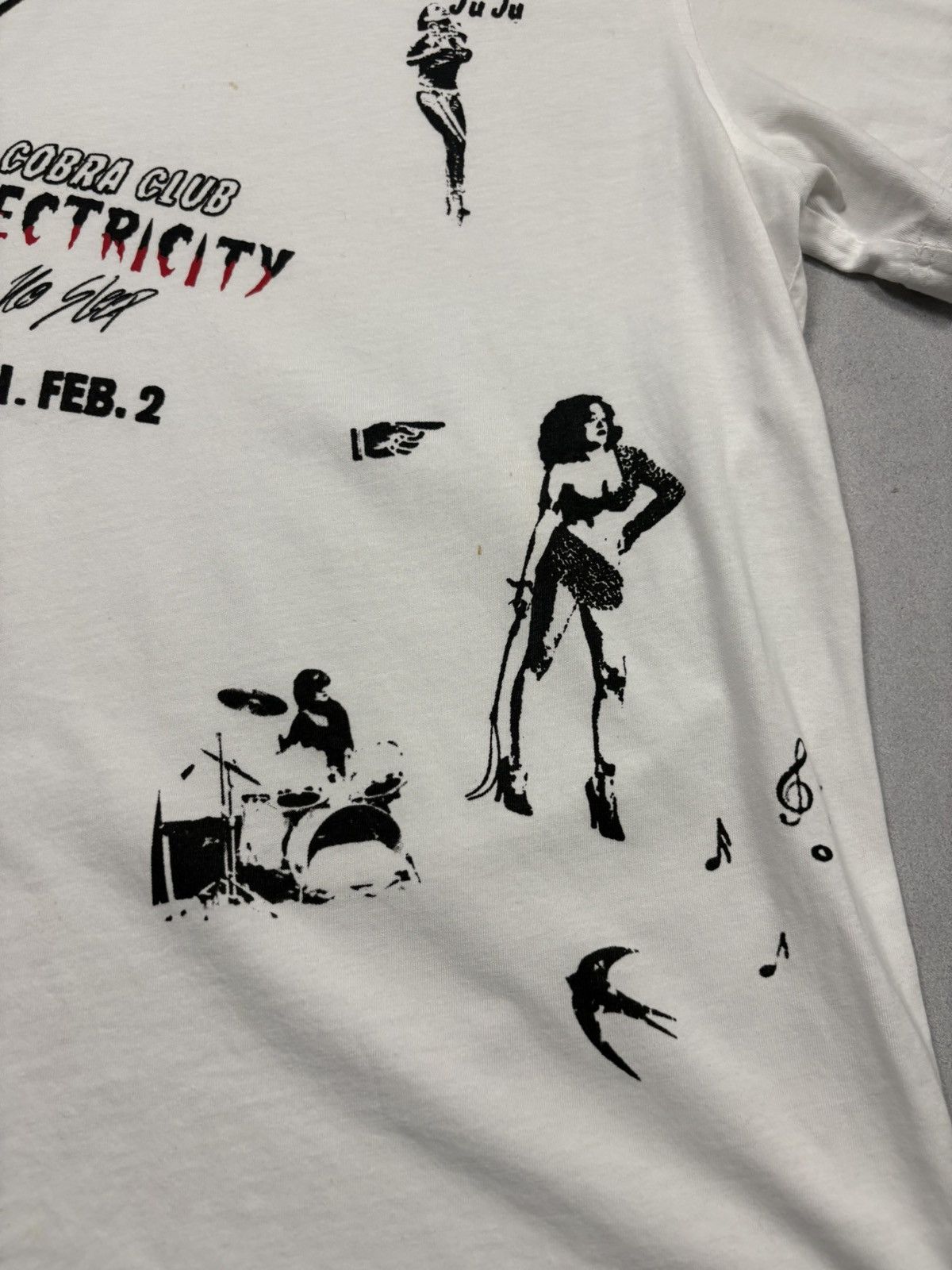 Alexander McQueen McQ Alexander McQueen Cobra Club Electricity Graphic T Shirt Size US S / EU 44-46 / 1 - 4 Thumbnail