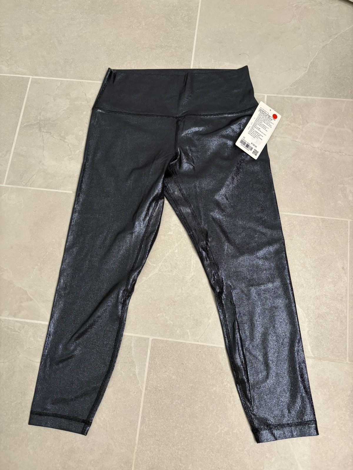 Lululemon Lululemon Align Ribbed HR 25’’ Radiate Foil Size 12 Size 34" / US 12 / IT 48 - 3 Thumbnail