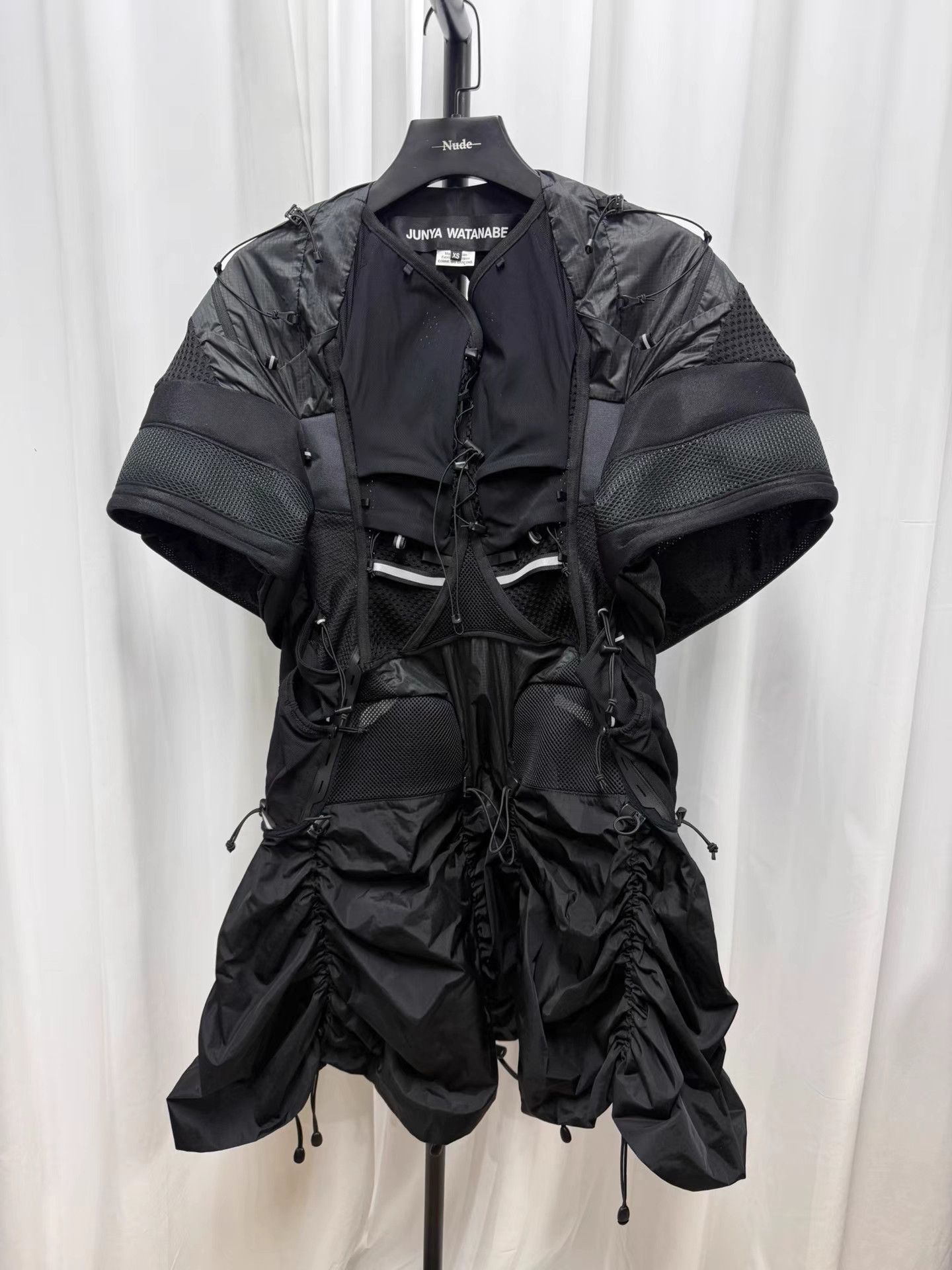 Junya Watanabe Junya Watanabe Deconstructed Pleated Tech Long Skirt K20 Size XS / US 0-2 / IT 36-38 - 1 Thumbnail