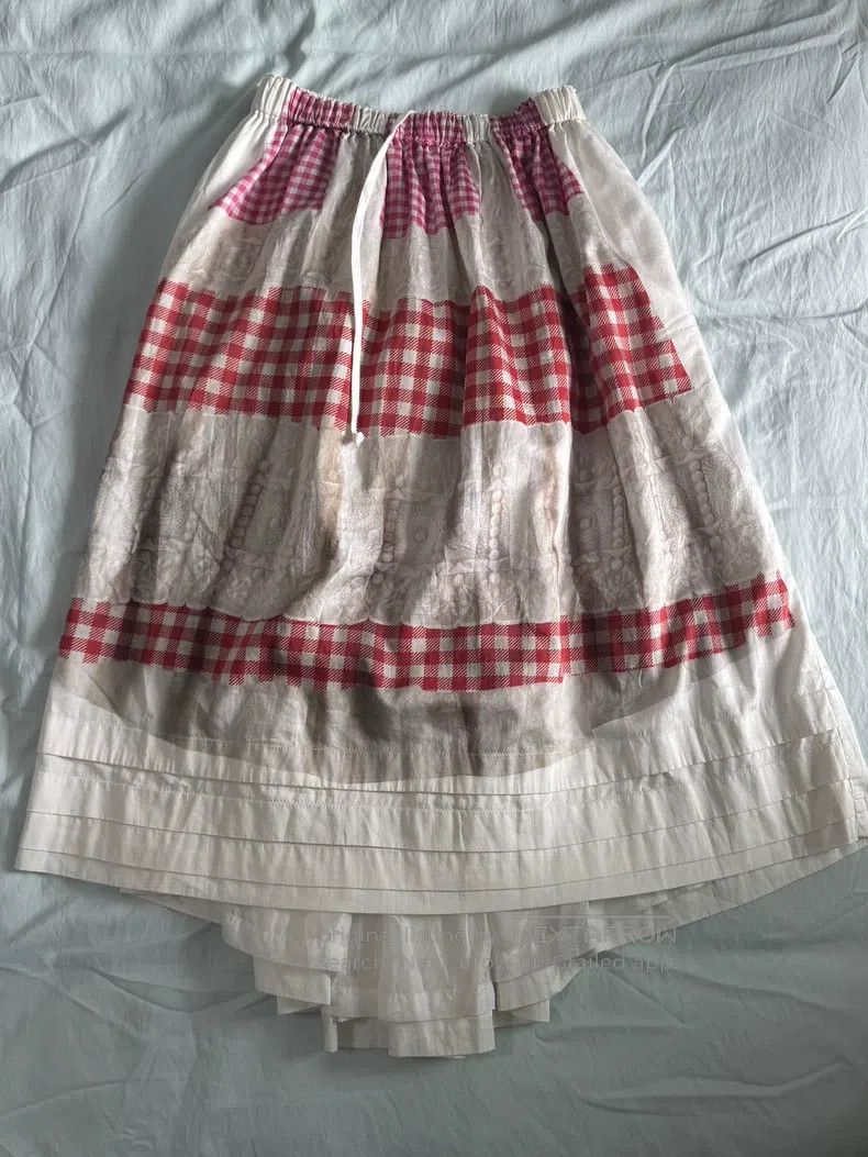 Comme des Garcons Comme Des Garcons size XS Wedding print half-skirt XS size Size 23" - 5 Thumbnail