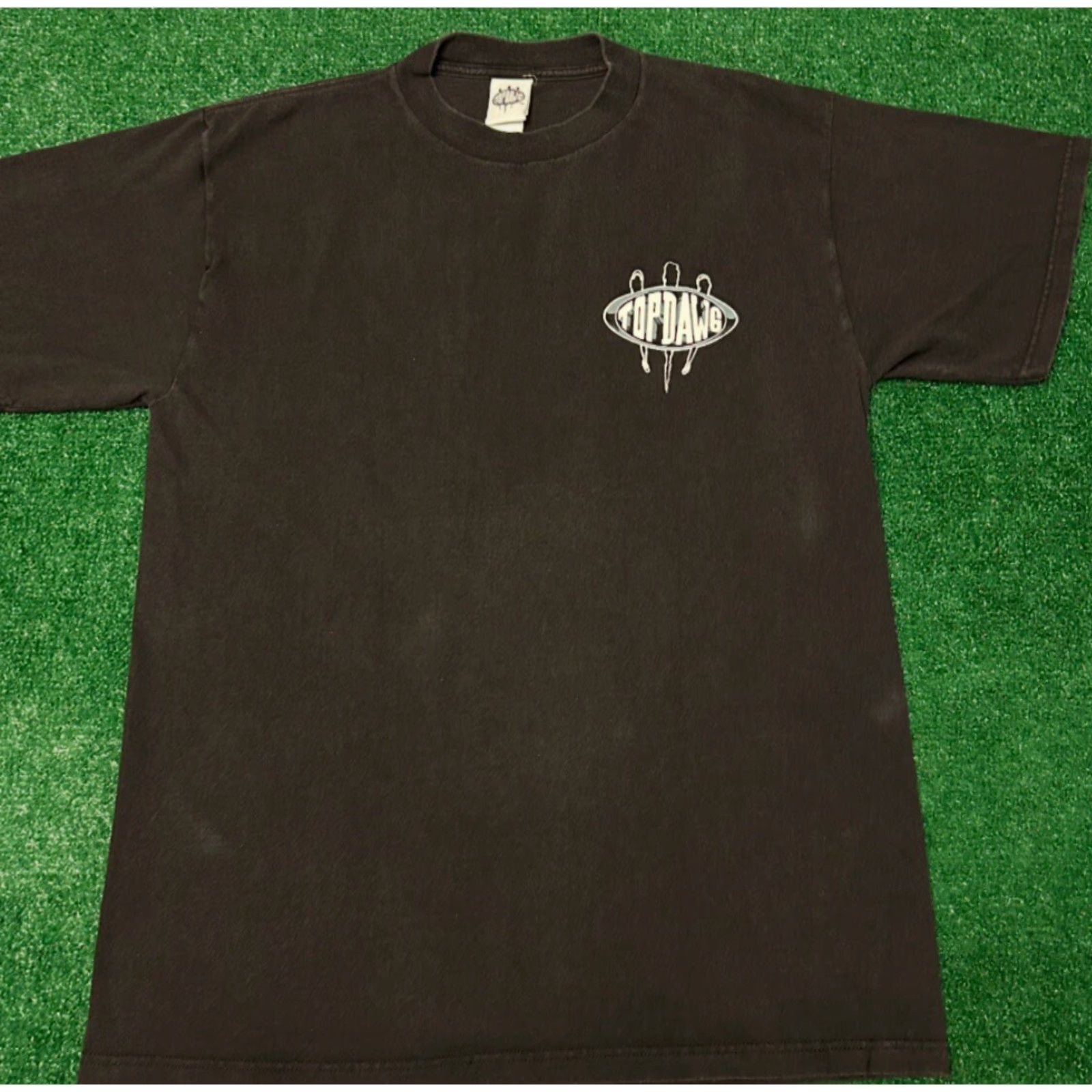 Vintage VINTAGE Top Dawg Shirt Mens Large 90s Hip Hop Dogs Basketball Dunk VTG 1994 Black Short Sleeve Shirt Mens Large Size US L / EU 52-54 / 3 - 2 Thumbnail