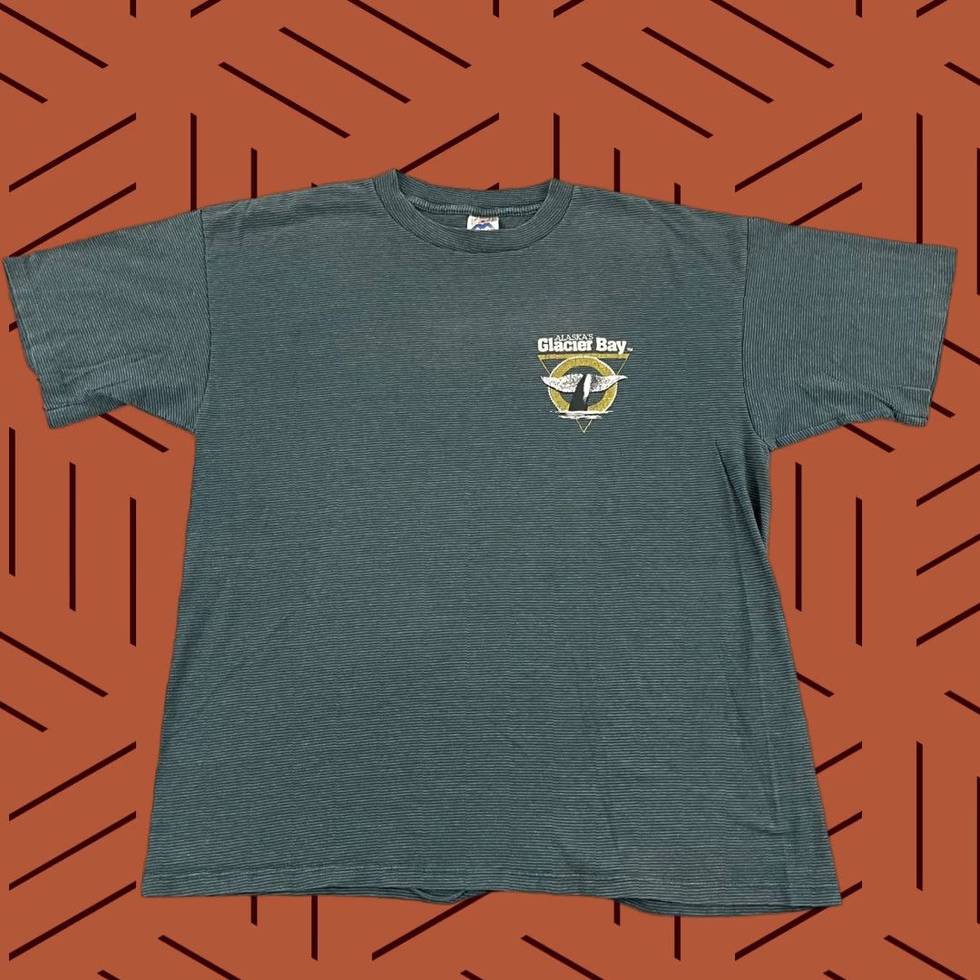 Vintage VINTAGE Miller ALASKA Shirt Mens XL Green Glaciers Bay Whale USA Read* Shirt 90s Animals USA Men XL Green Size US XL / EU 56 / 4 - 1 Thumbnail