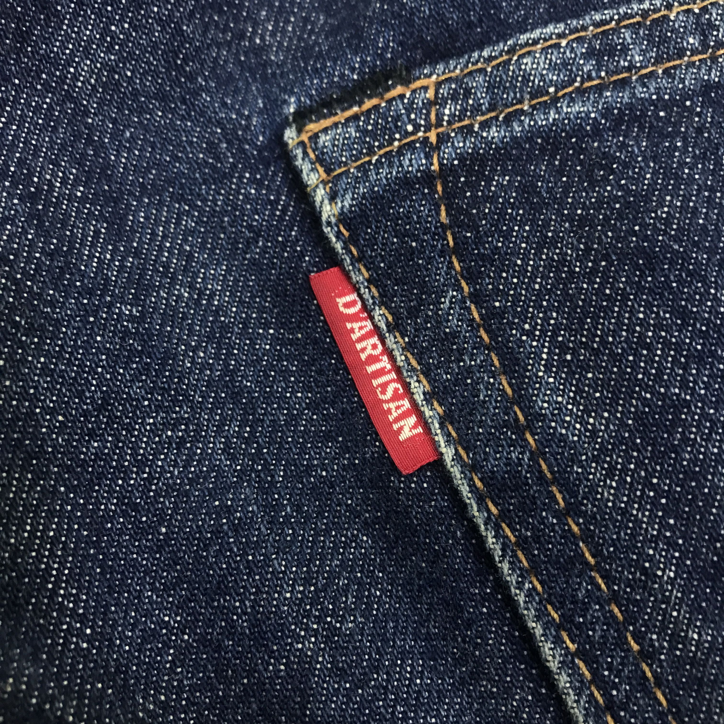 Studio D'Artisan Vintage Studio D Artisan Blue Denim Jeans PantsK130B4 Size US 33 - 14 Thumbnail