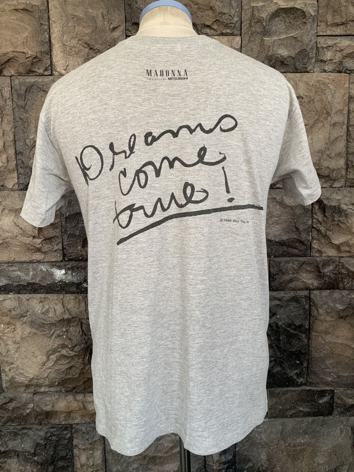 Vintage Vintage 80s Madonna Mitsubishi Promo T shirt Size US M / EU 48-50 / 2 - 1 Thumbnail
